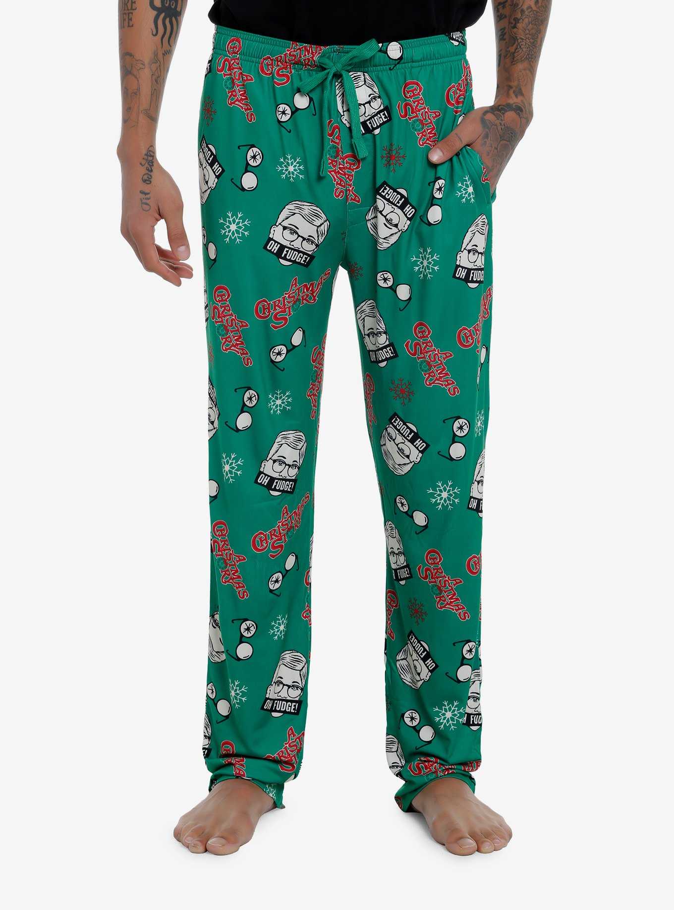 A Christmas Story Icons Pajama Pants, , hi-res