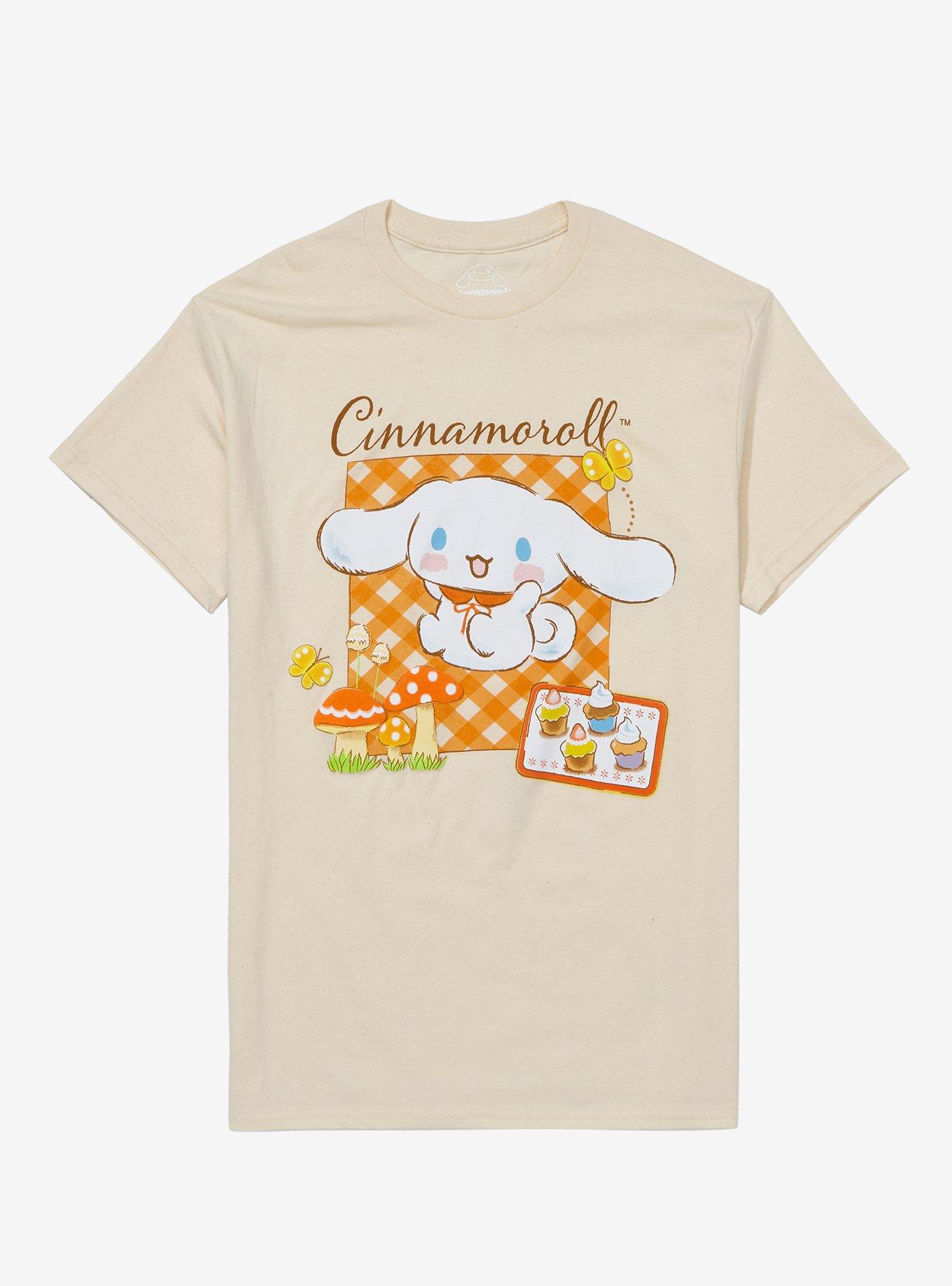 Cinnamoroll Forest Picnic Boyfriend Fit Girls T-Shirt, MULTI, hi-res