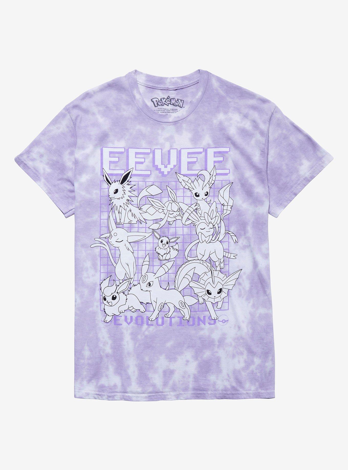 Pokemon Eeveelutions Boyfriend Fit Girls T-Shirt