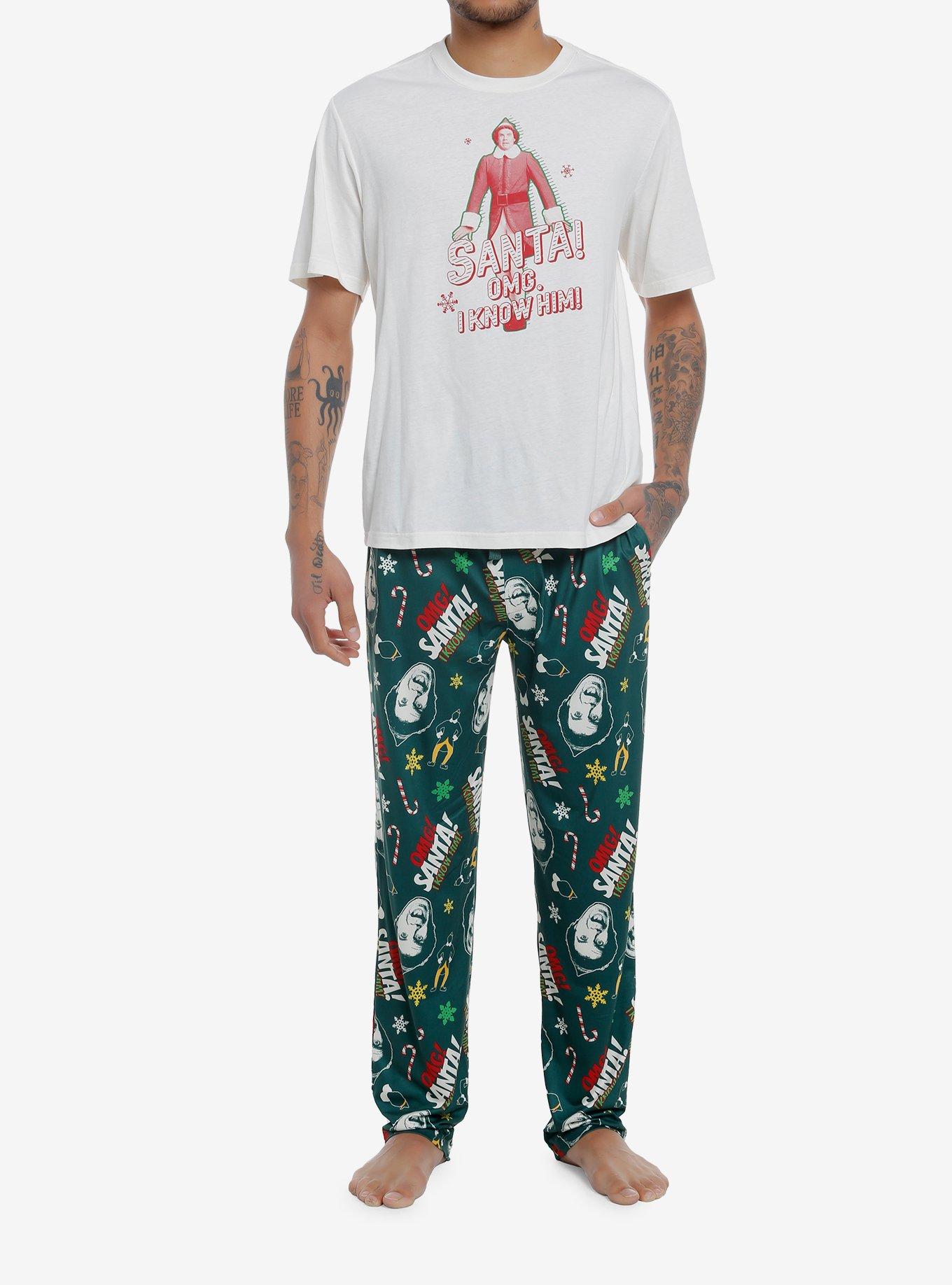 Elf Santa Pajama Set, MULTI, hi-res