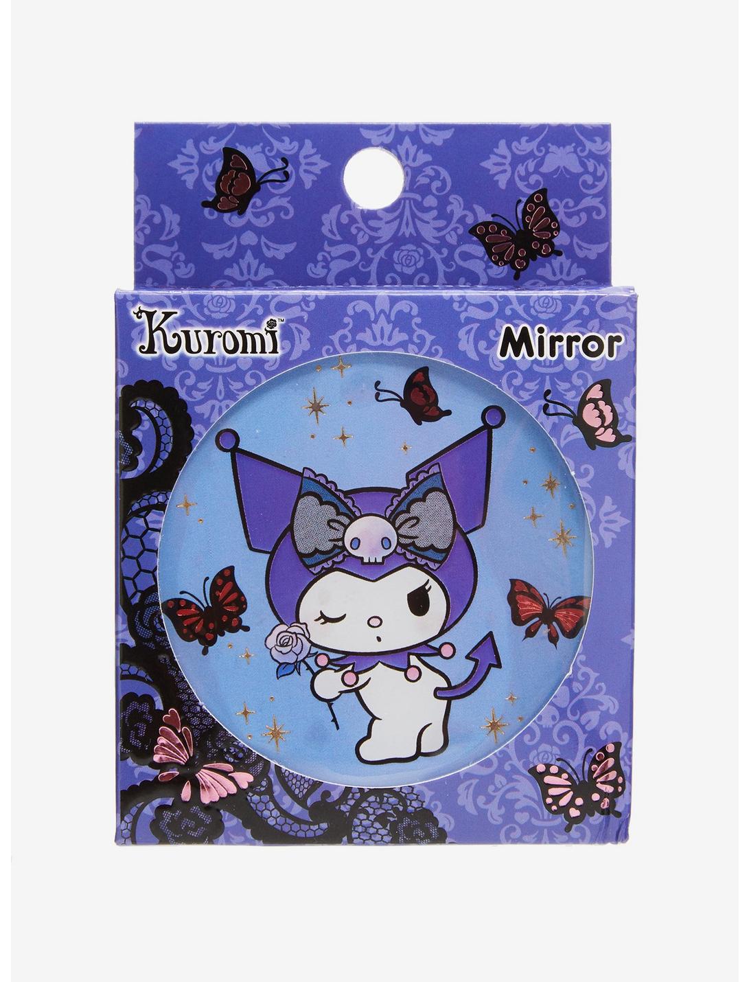 Kuromi Butterfly Compact Mirror, , hi-res