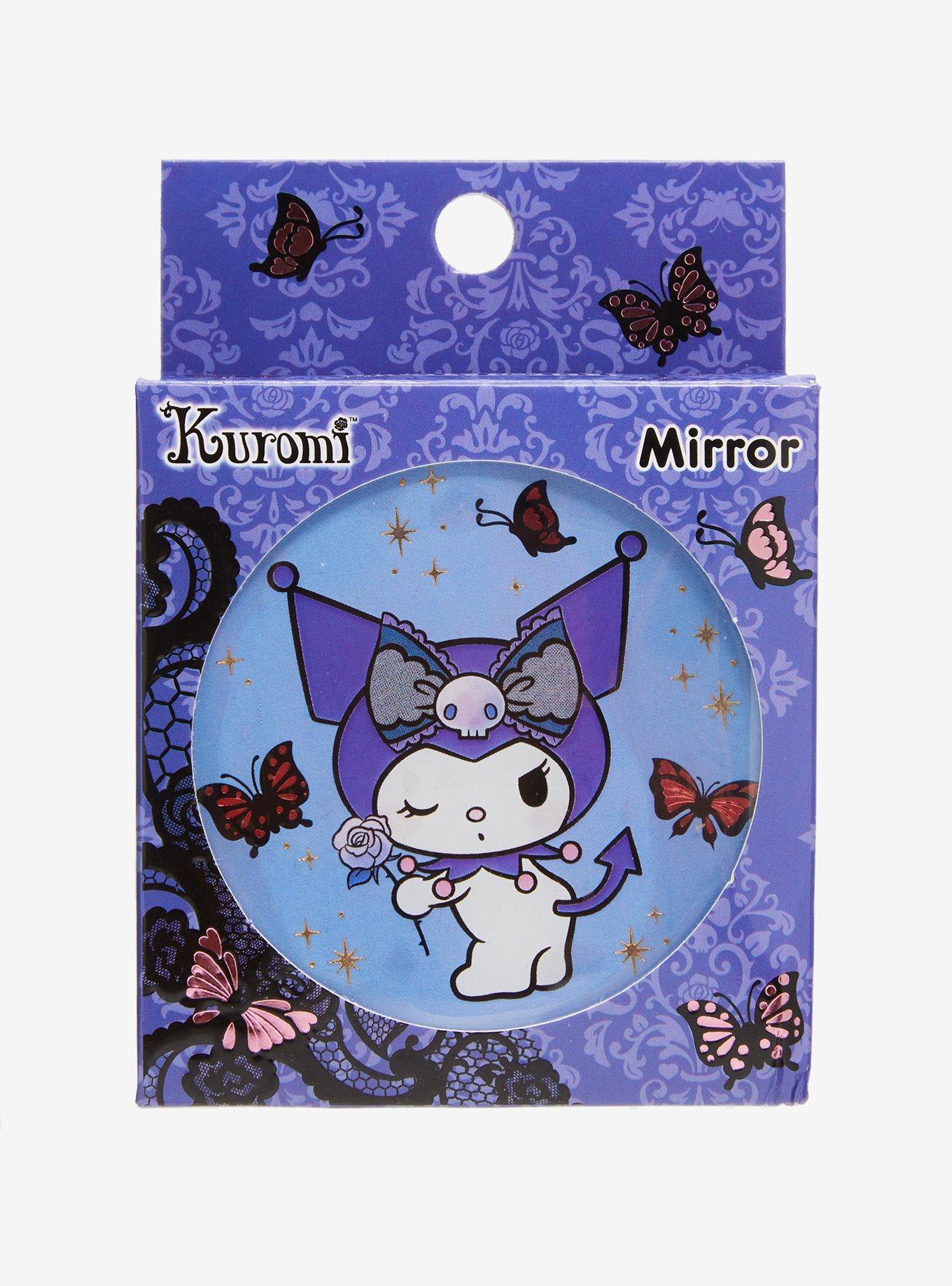 Kuromi Butterfly Compact Mirror, , hi-res