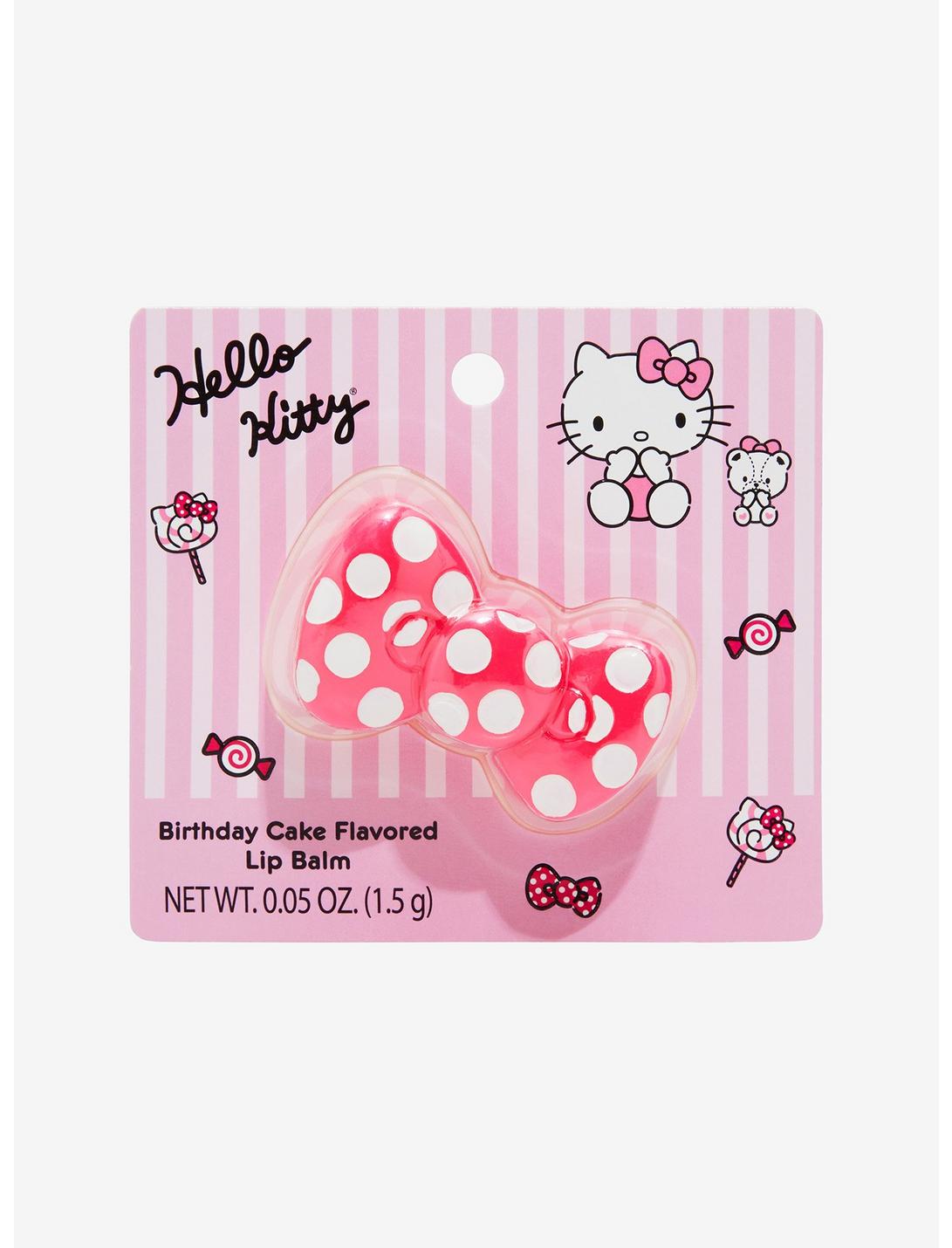 Hello Kitty Polka Dot Bow Lip Balm, , hi-res