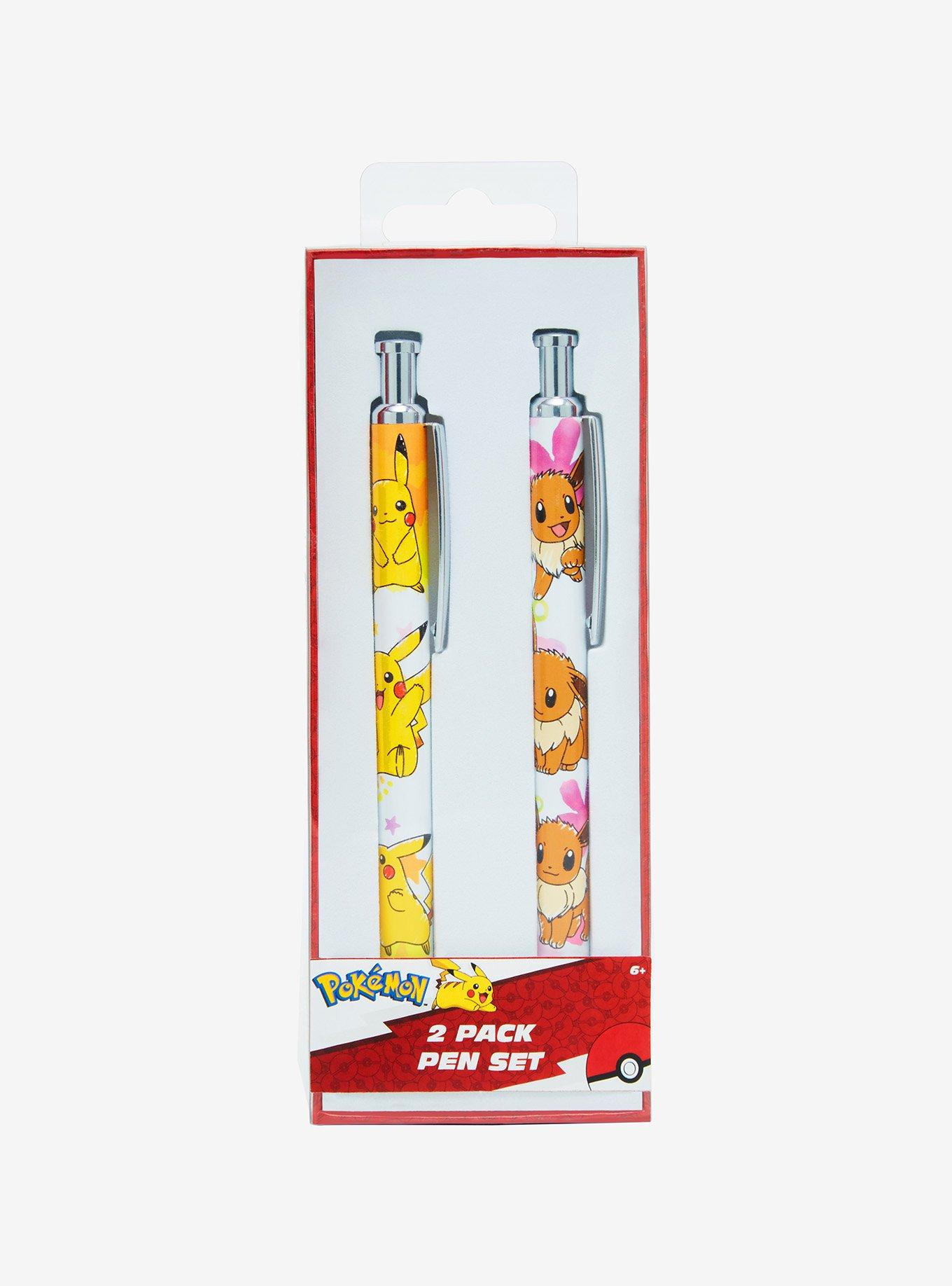 Pok&eacute;mon Pikachu & Eevee Pen Set, , hi-res