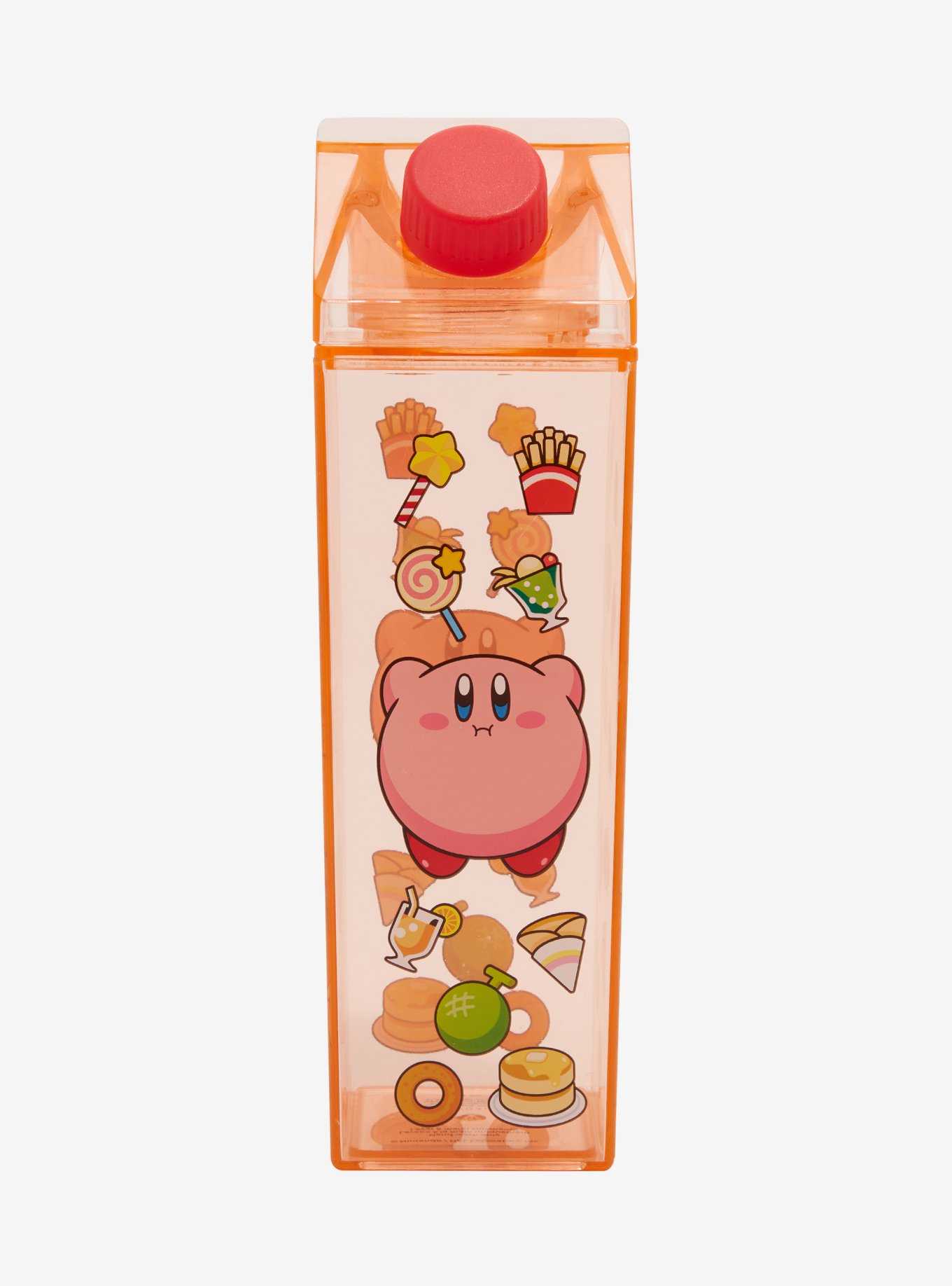 Nintendo Kirby Food Allover Print Milk Carton Water Bottle, , hi-res
