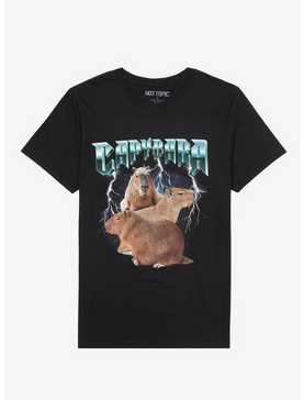 Capybara Metal Boyfriend Fit Girls T-Shirt, , hi-res