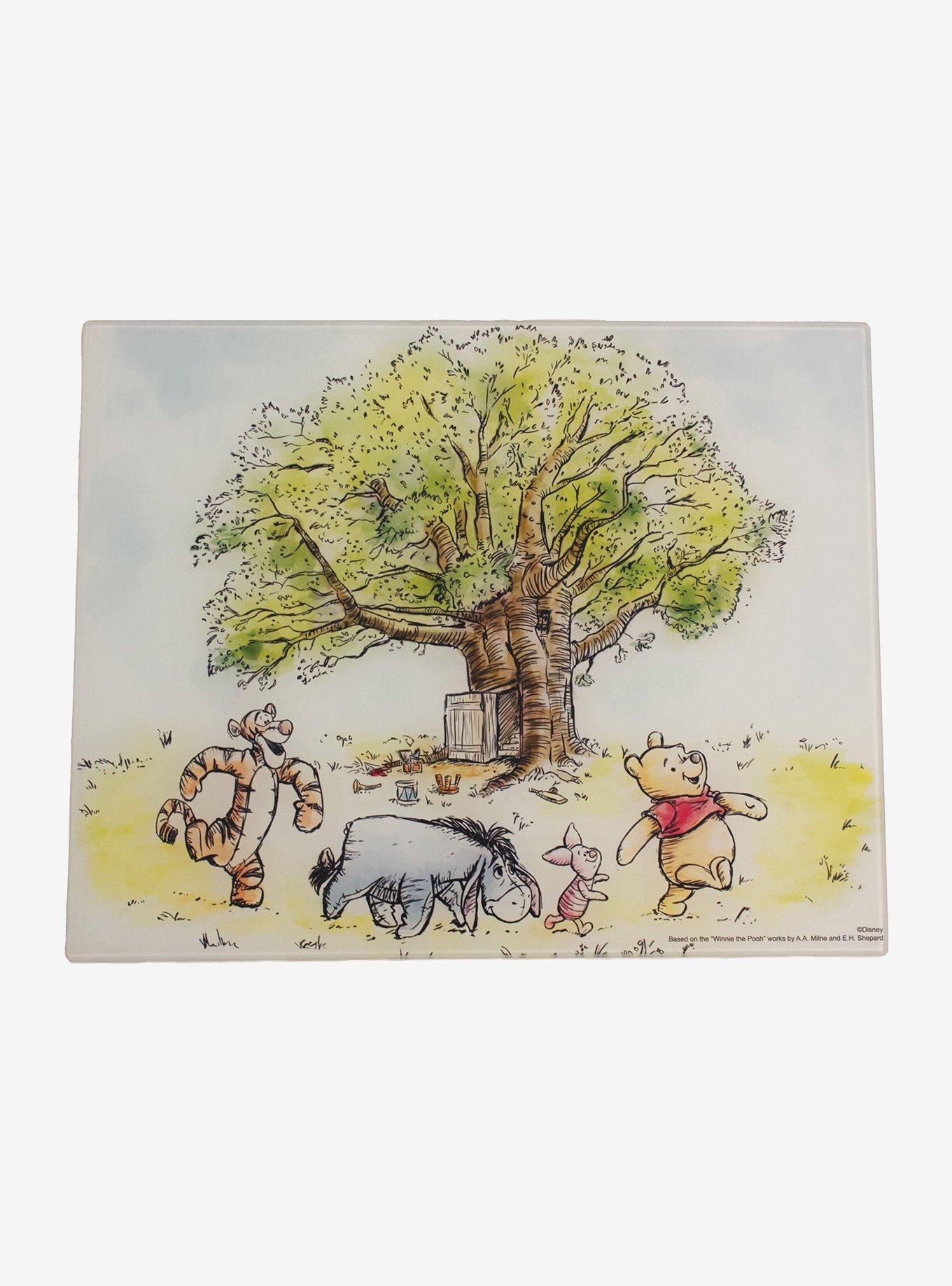 Disney Winnie the Pooh Glass Cutting Board, , hi-res
