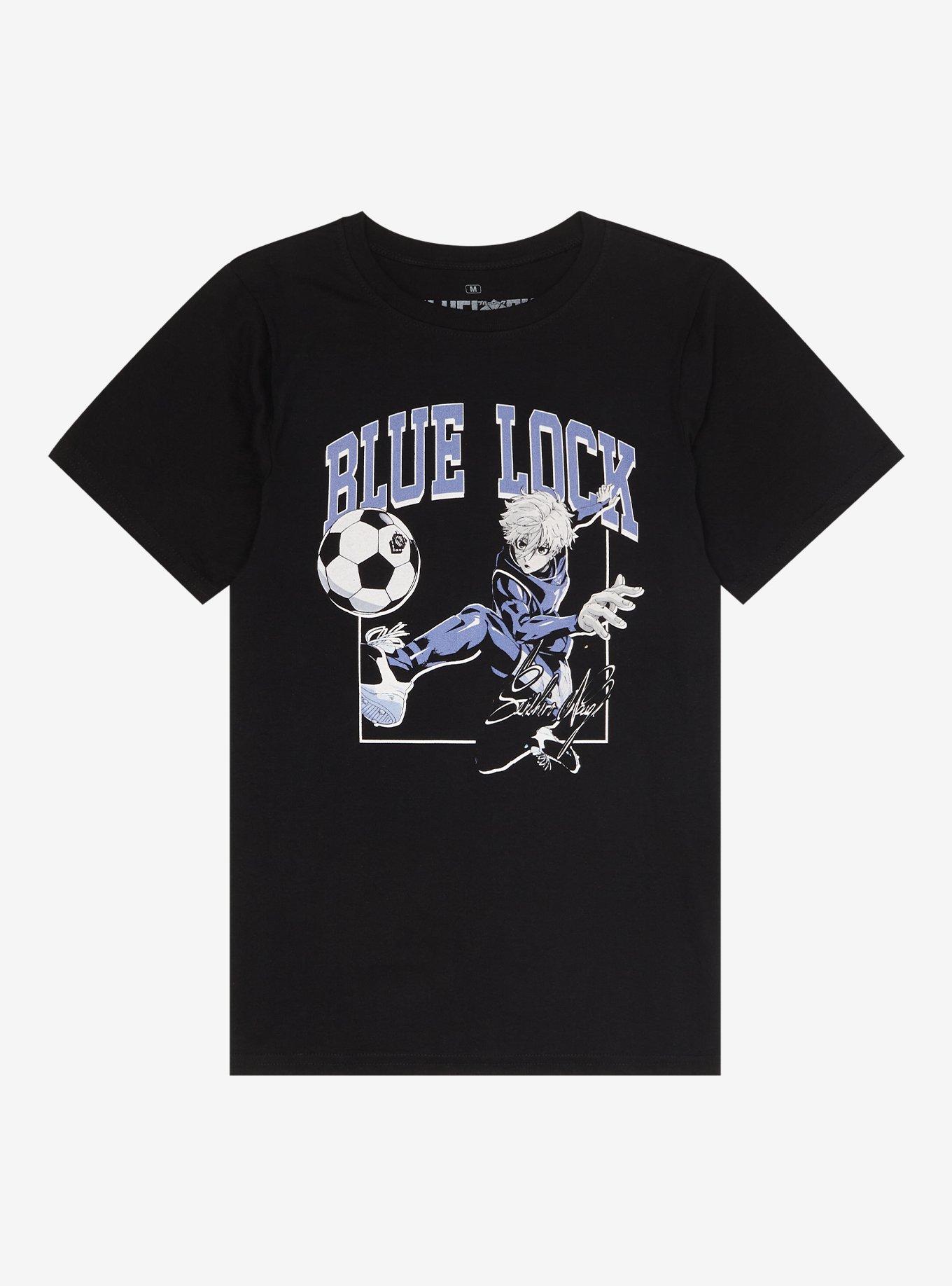 Blue Lock Nagi Square Boyfriend Fit Girls T-Shirt, MULTI, hi-res