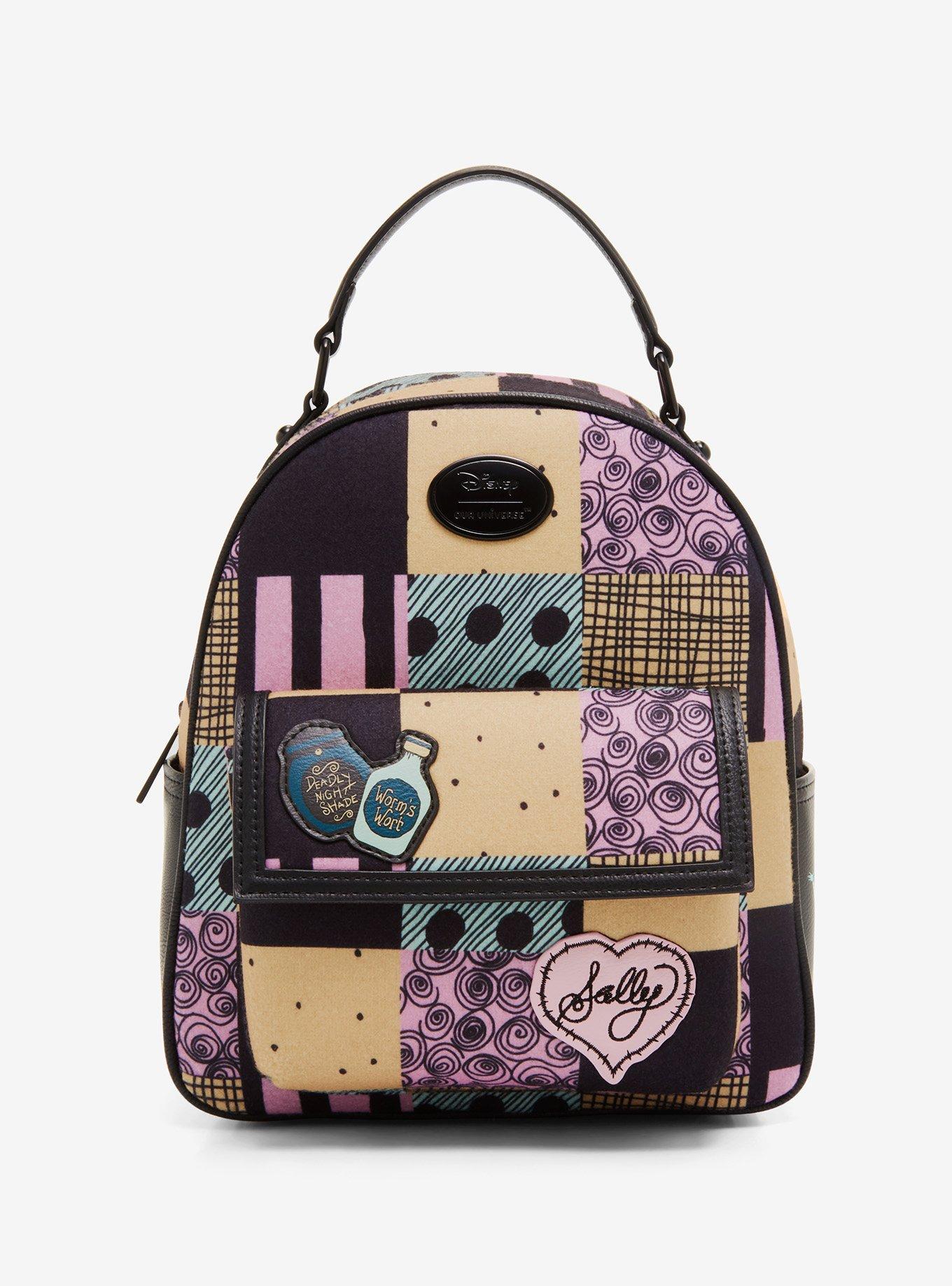 Our Universe Disney The Nightmare Before Christmas Sally Patchwork Mini Backpack - BoxLunch Exclusive