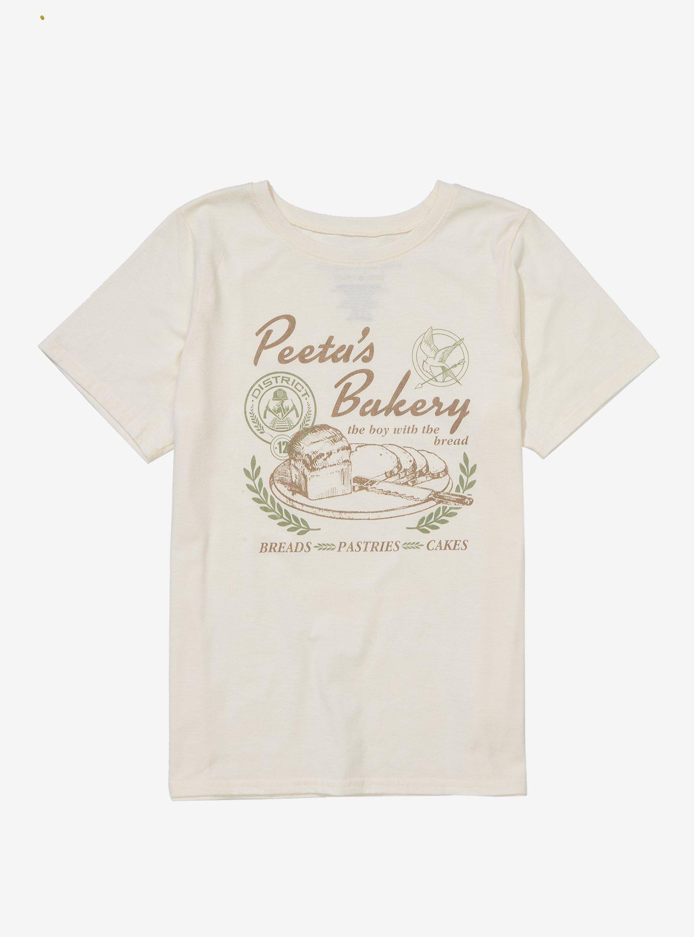 The Hunger Games Peeta's Bakery Boyfriend Fit Girls T-Shirt, MULTI, hi-res