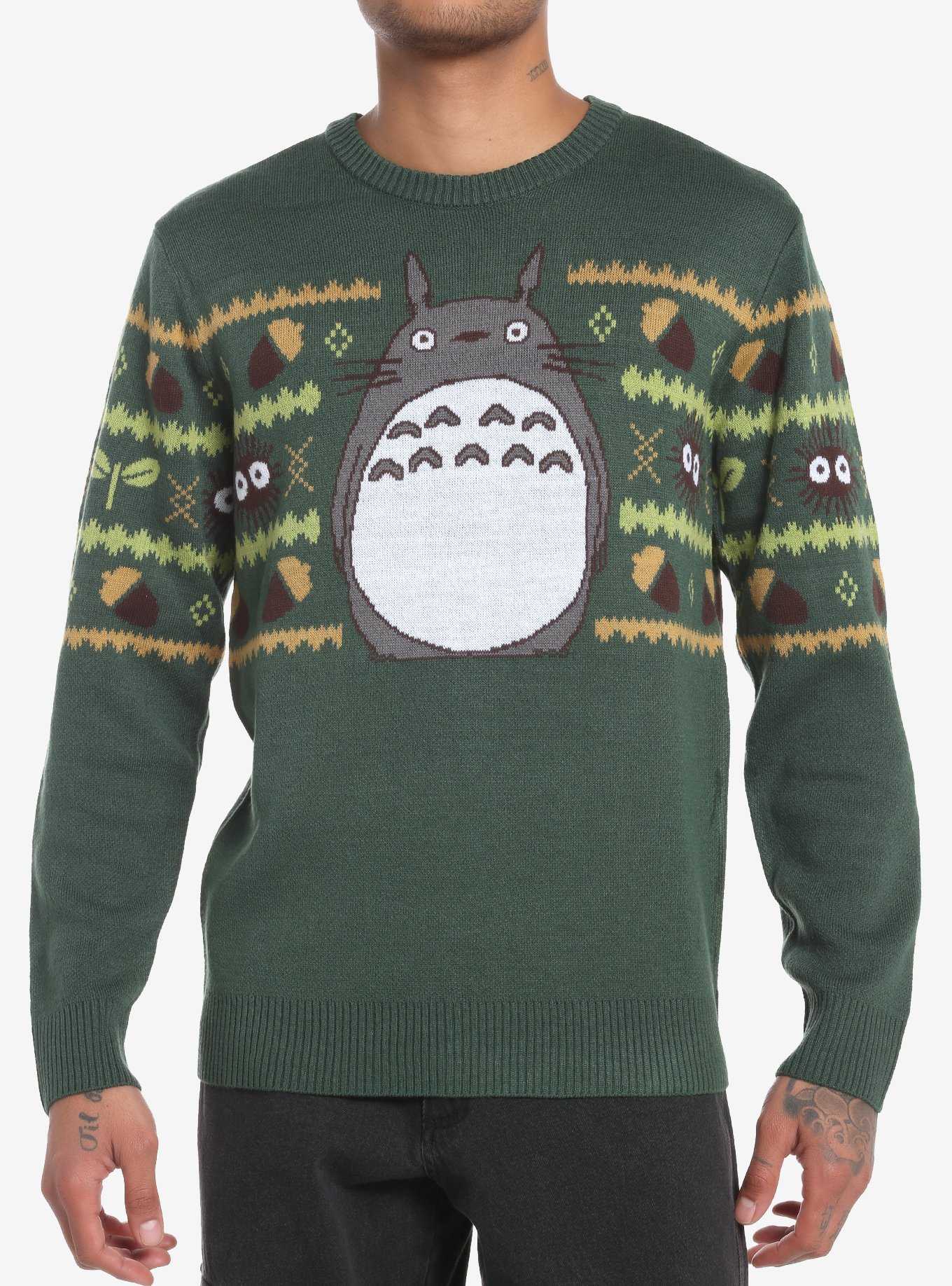 Our Universe Studio Ghibli My Neighbor Totoro Fair Isle Knit Sweater