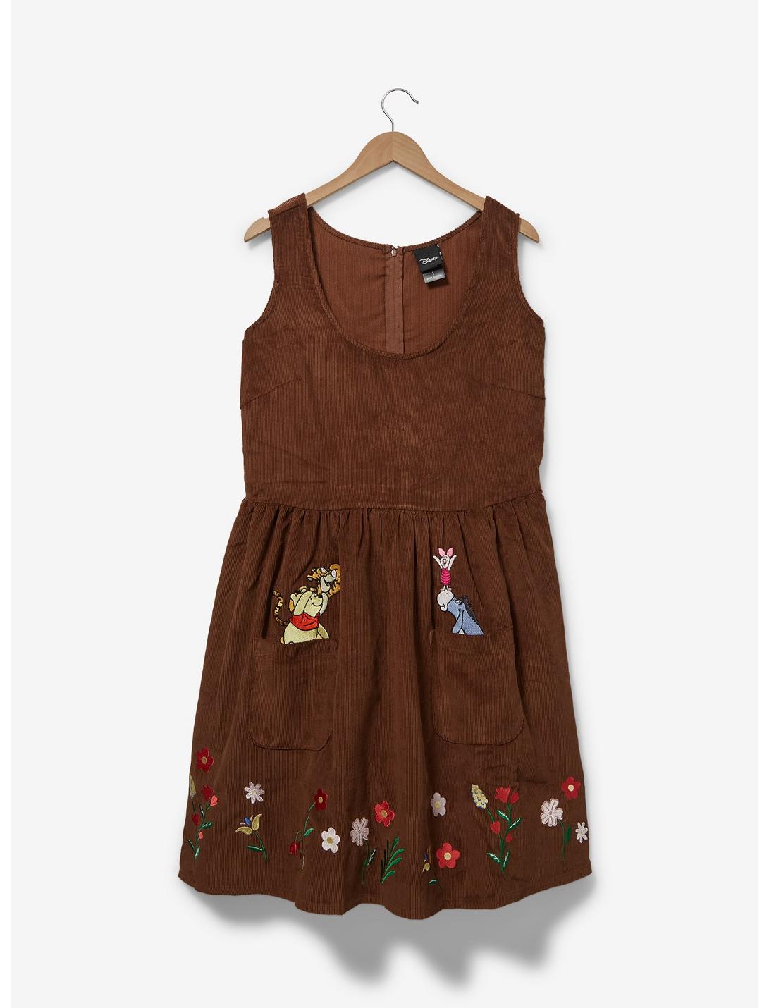 Disney Winnie the Pooh Tank Dress Plus Size, CHOCOLATE BROWN, hi-res