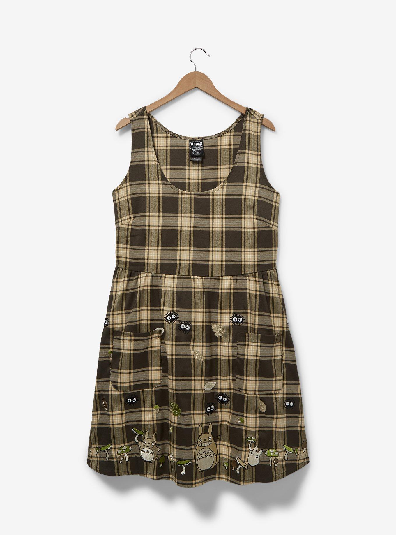 Her Universe Outlander Tartan Plaid Swing Dress Plus Size