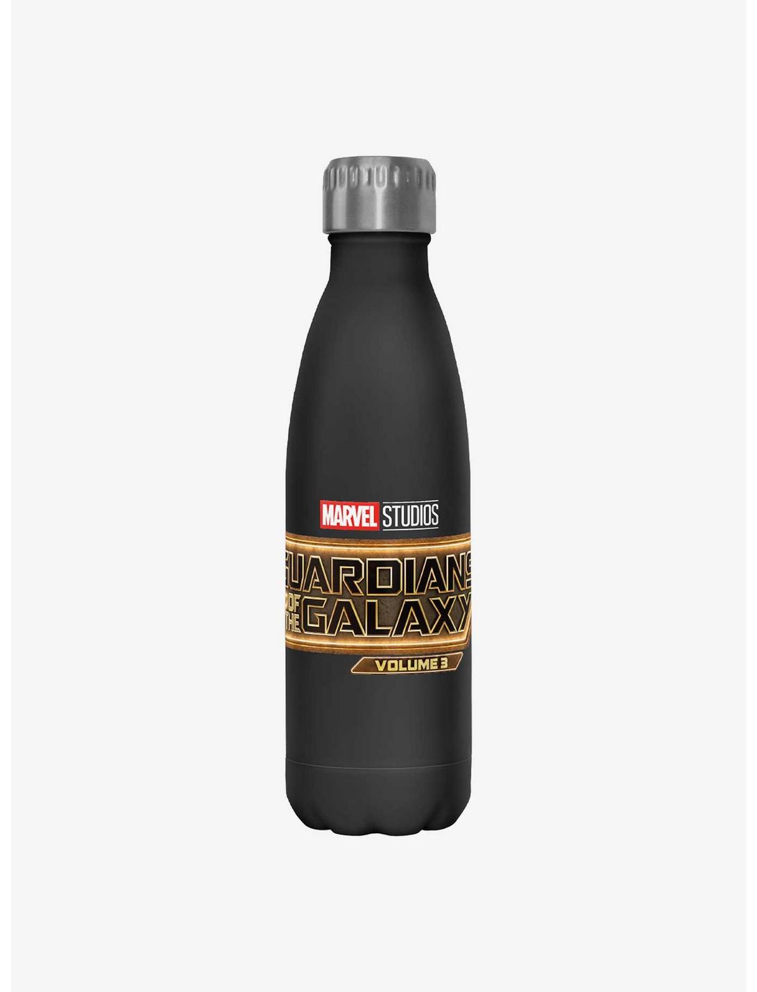 Marvel Guardians of the Galaxy Vol. 3 Logo Water Bottle, , hi-res