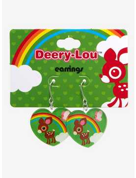 Deery-Lou Heart Drop Earrings, , hi-res