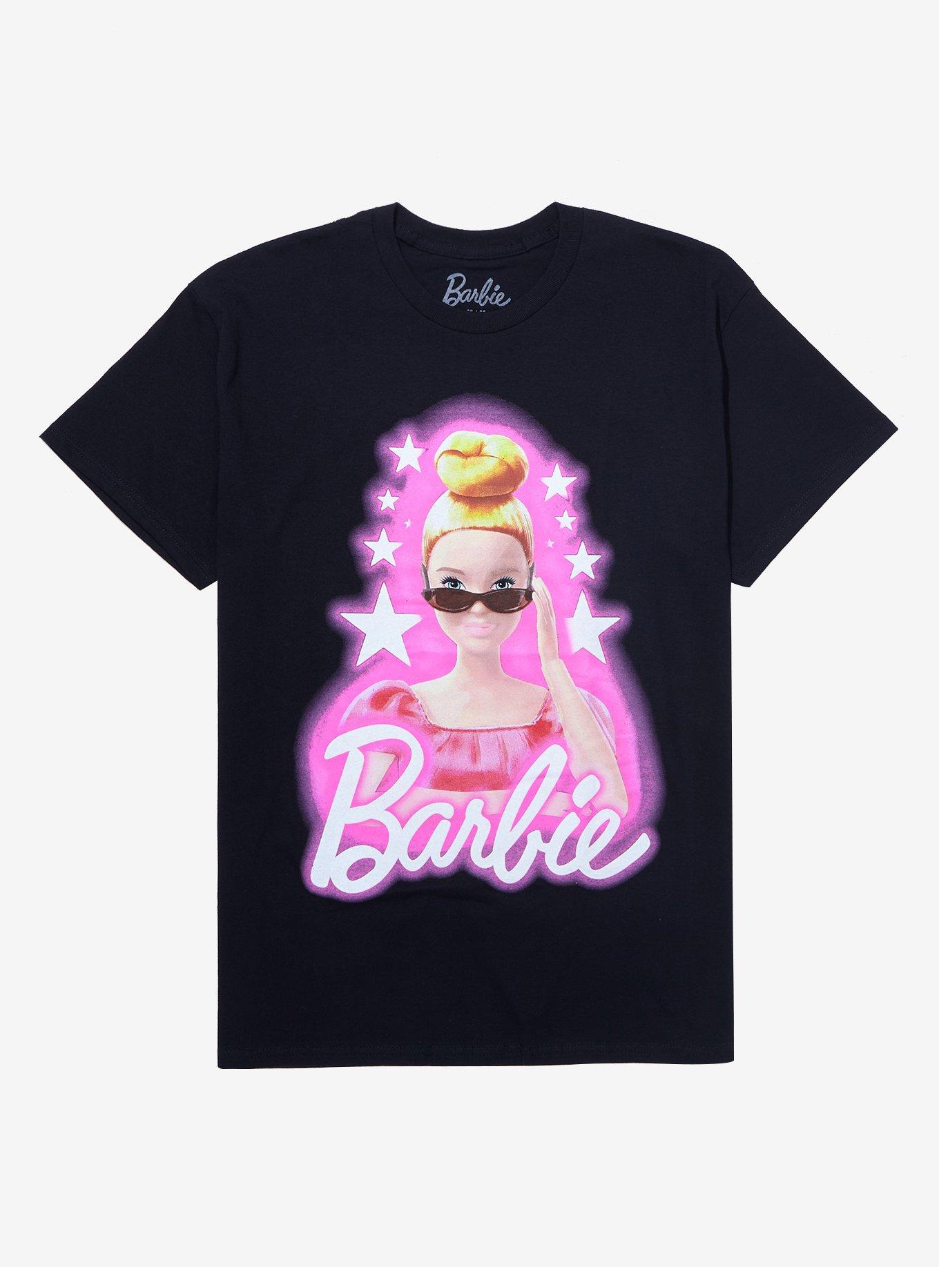 Barbie Doll Portrait Boyfriend Fit Girls T-Shirt, MULTI, hi-res