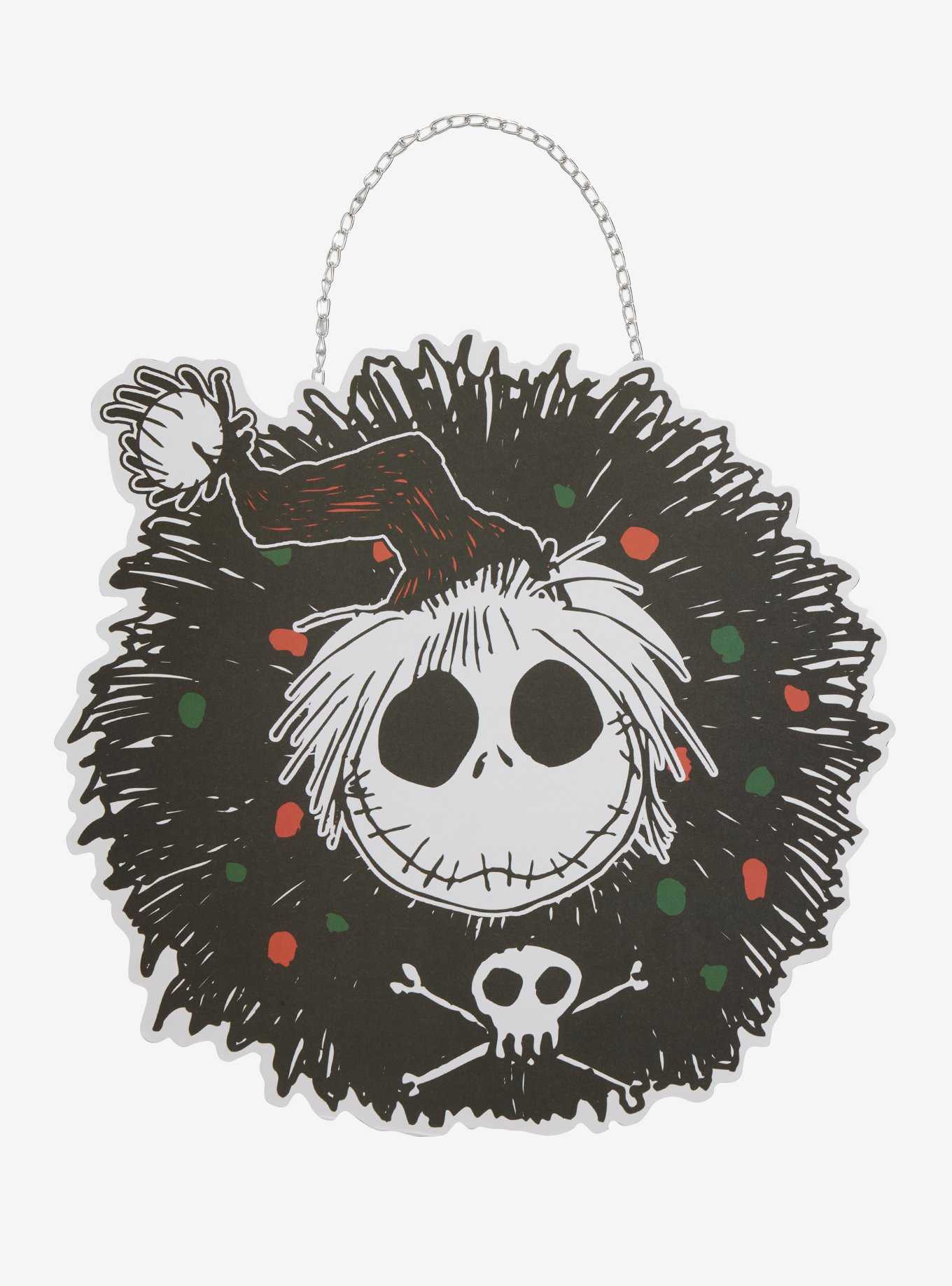 The Nightmare Before Christmas Wreath Wall Art, , hi-res