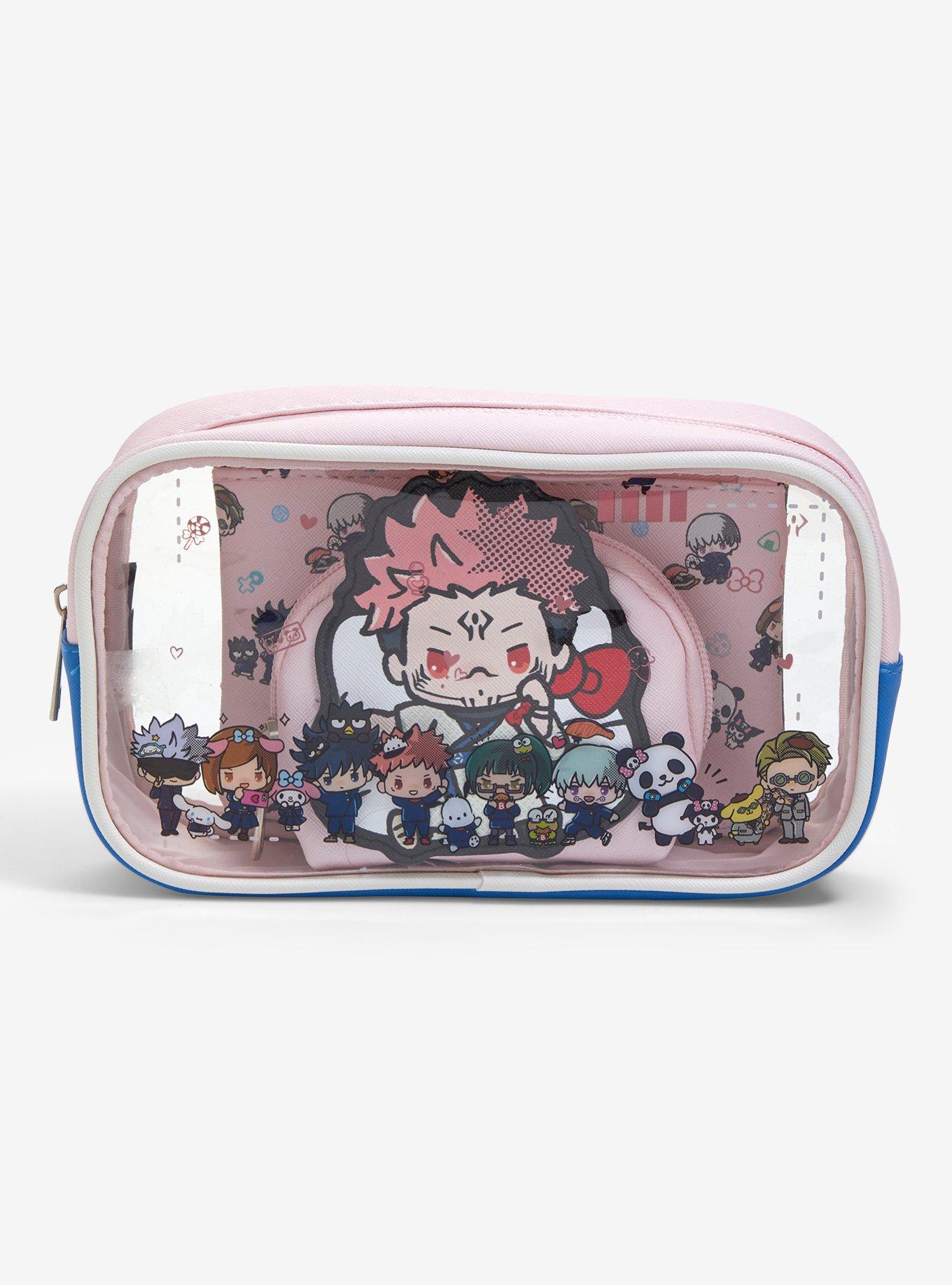 Jujutsu Kaisen x Hello Kitty & Friends Characters Cosmetic Bag Set -  BoxLunch Exclusive
