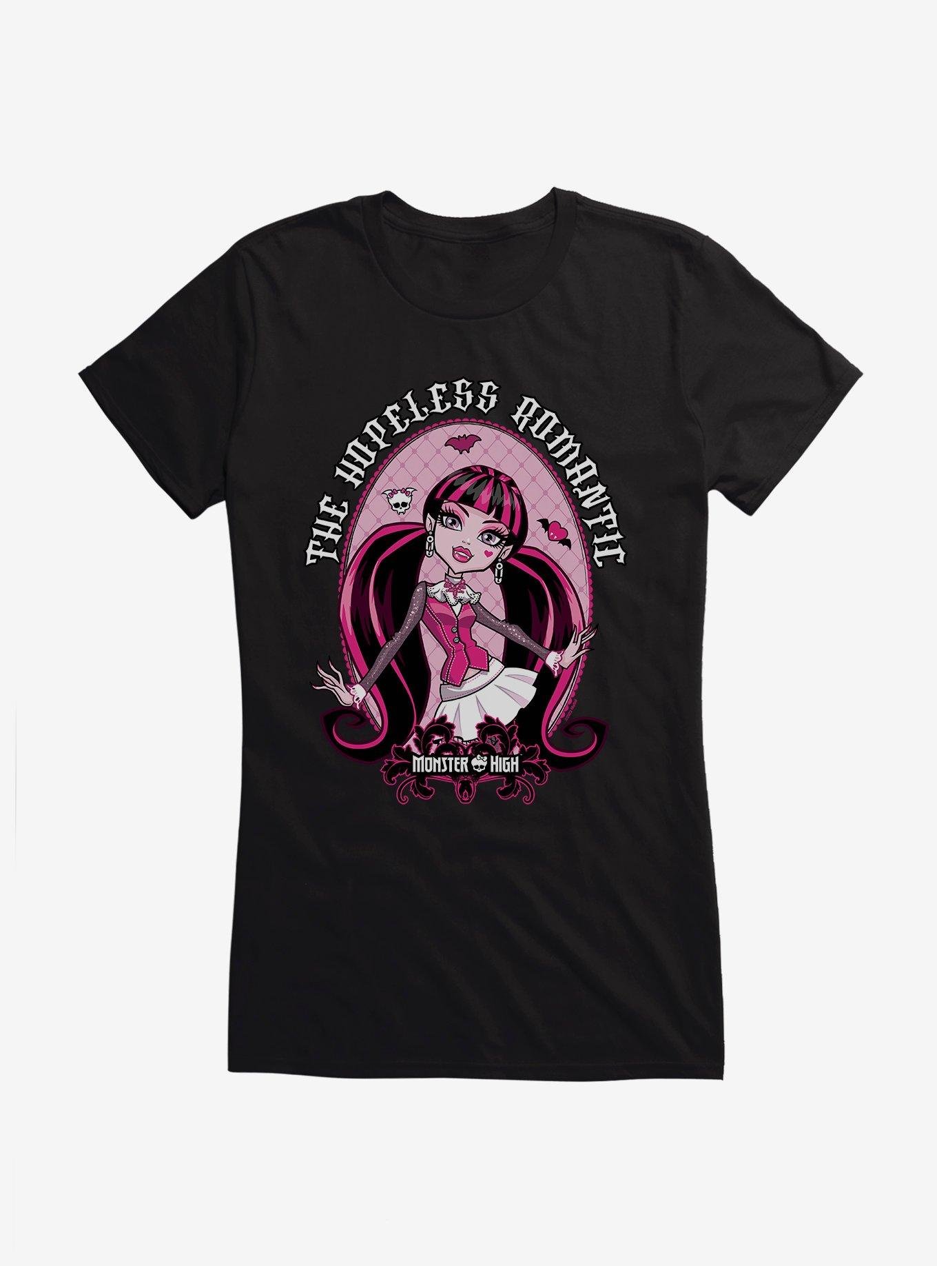 Monster High Draculaura The Hopeless Romantic Portrait Girls T-Shirt, , hi-res