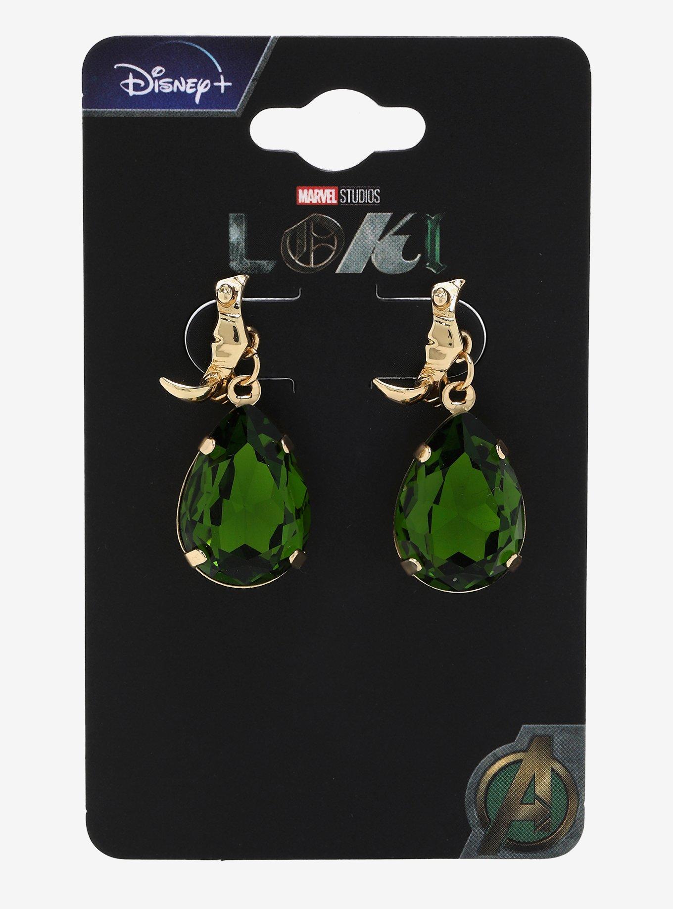 Marvel Loki Sylvie Crown Earrings - BoxLunch Exclusive