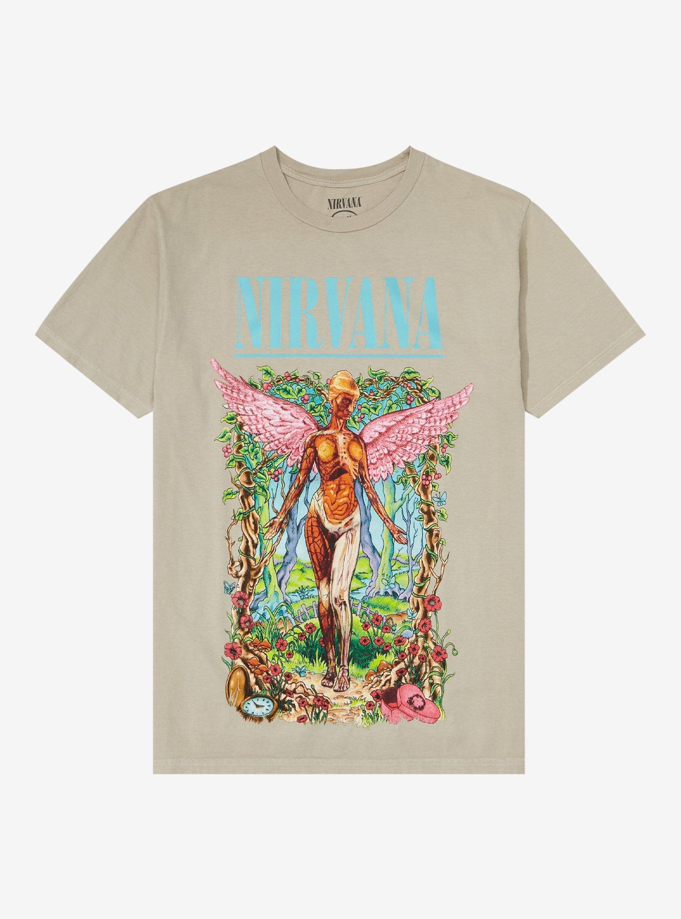 Nirvana t shirt outlet in utero