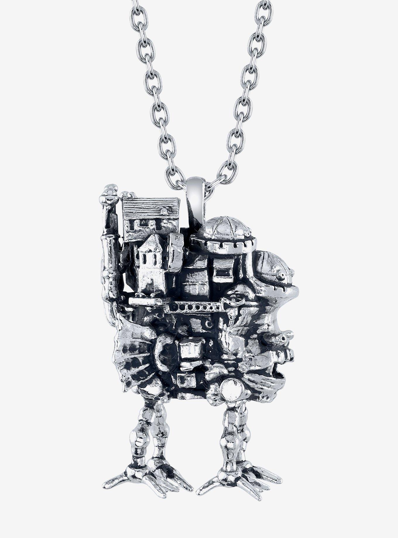 Studio Ghibli® X RockLove Howl's Moving Castle Howl's Castle Necklace, , hi-res