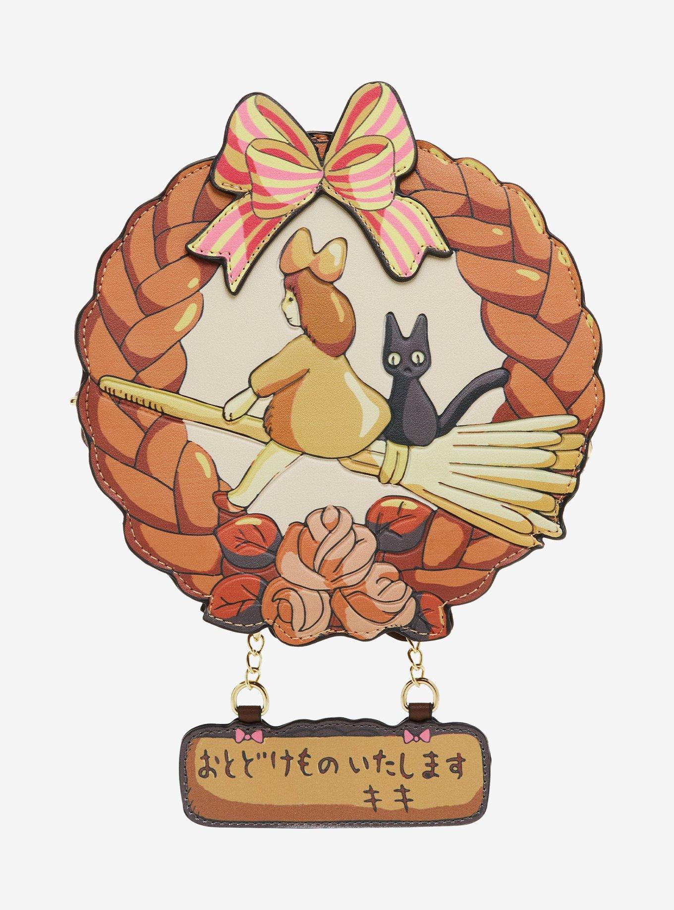 Her Universe Studio Ghibli Kiki's Delivery Service Bread Wreath Crossbody Bag, , hi-res