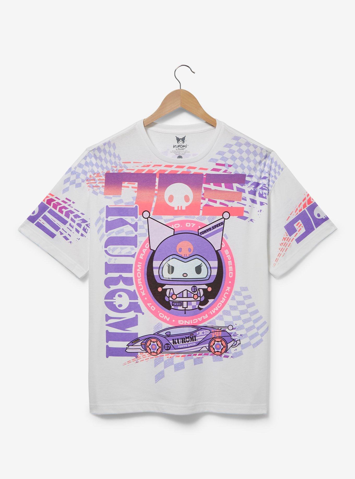 Sanrio Kuromi Racecar T-Shirt - BoxLunch Exclusive | BoxLunch