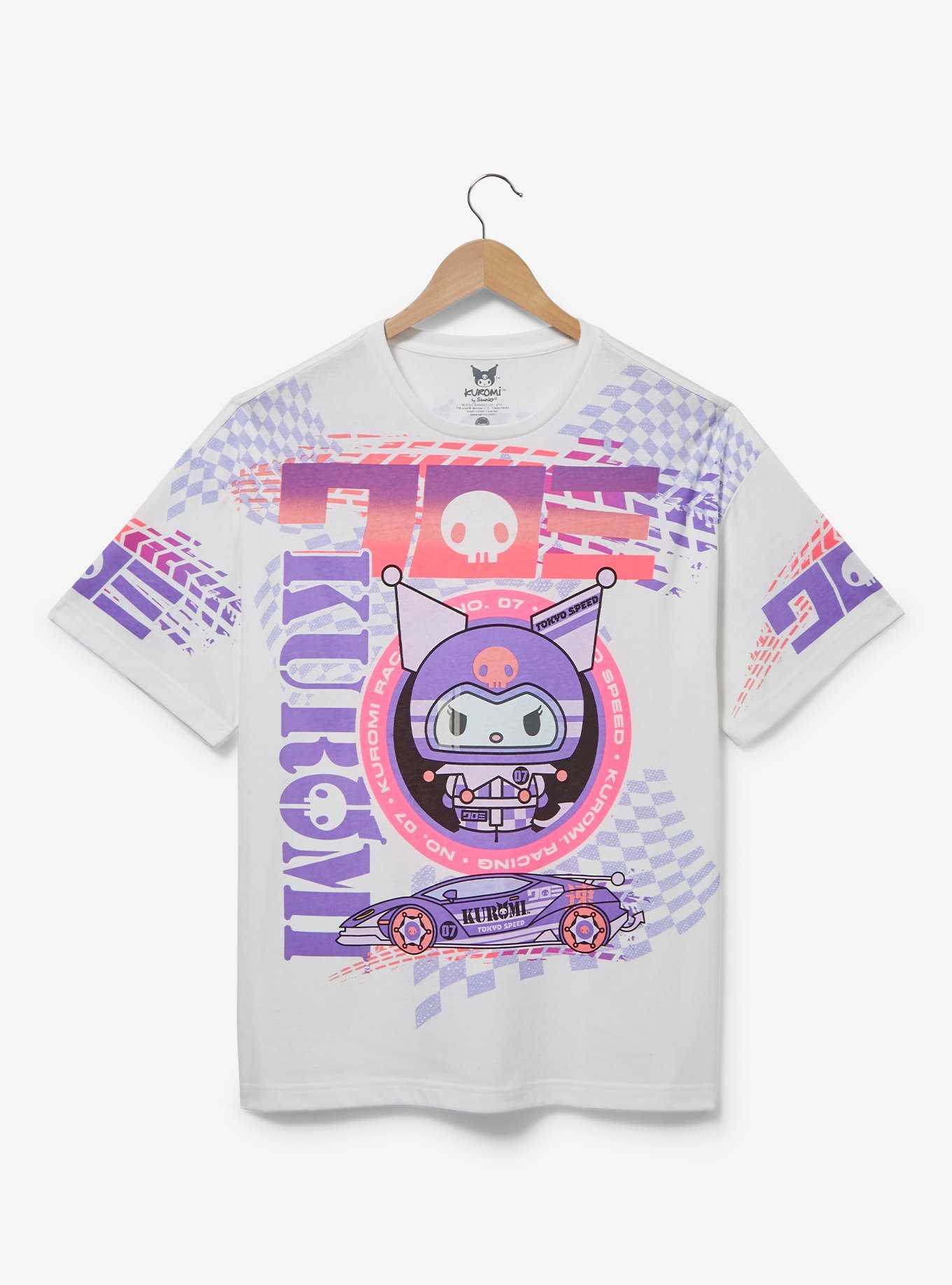Sanrio Kuromi Racecar T-Shirt - BoxLunch Exclusive, , hi-res
