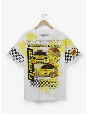 Sanrio Pompompurin Racecar T-Shirt - BoxLunch Exclusive, , hi-res