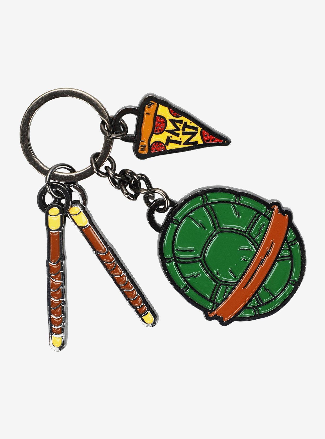 Teenage Mutant Ninja Turtle Icons Key Chain, , hi-res