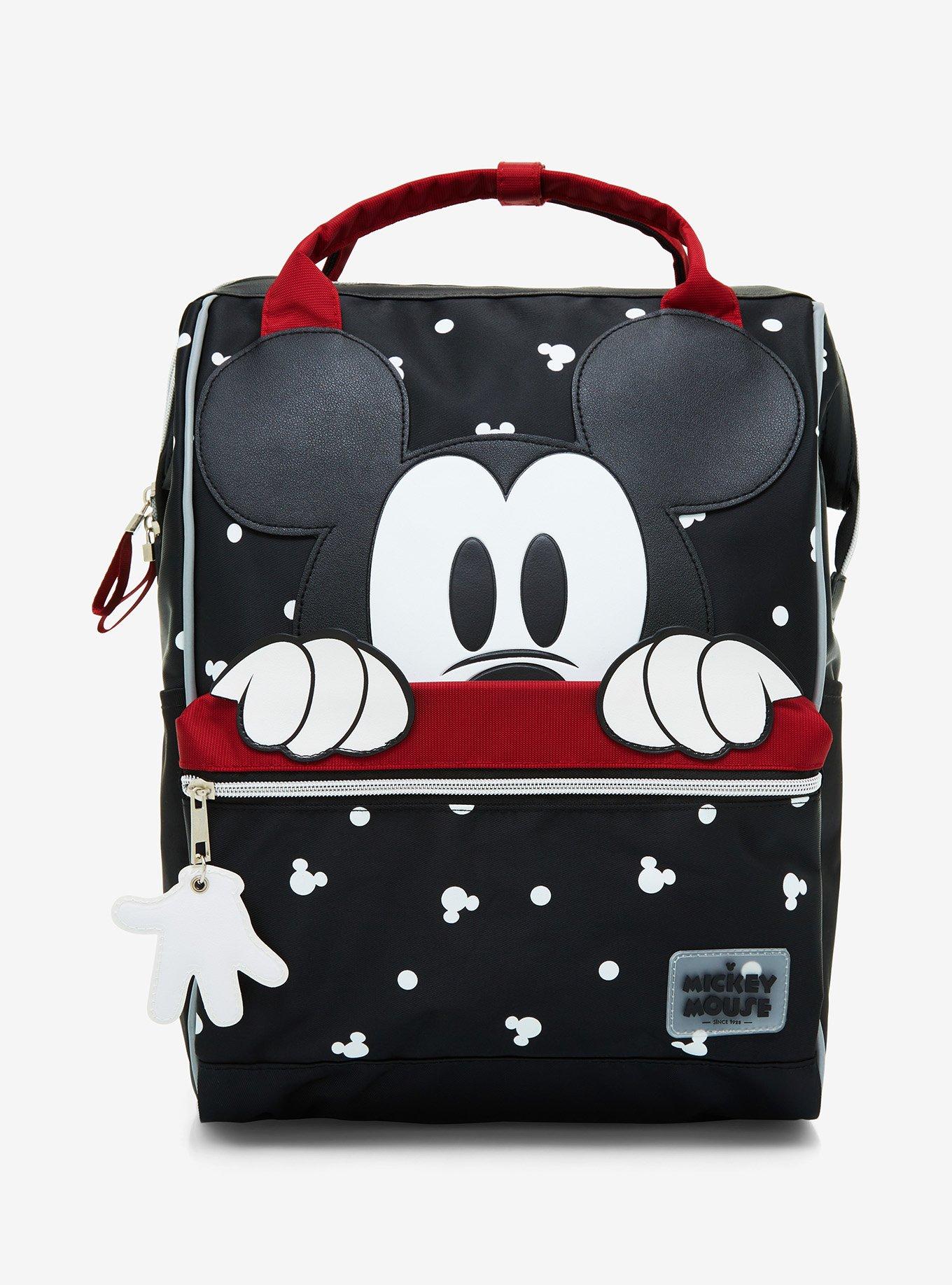 Disney Mickey Mouse and Friends Authentic Licensed Red Lunch bag with