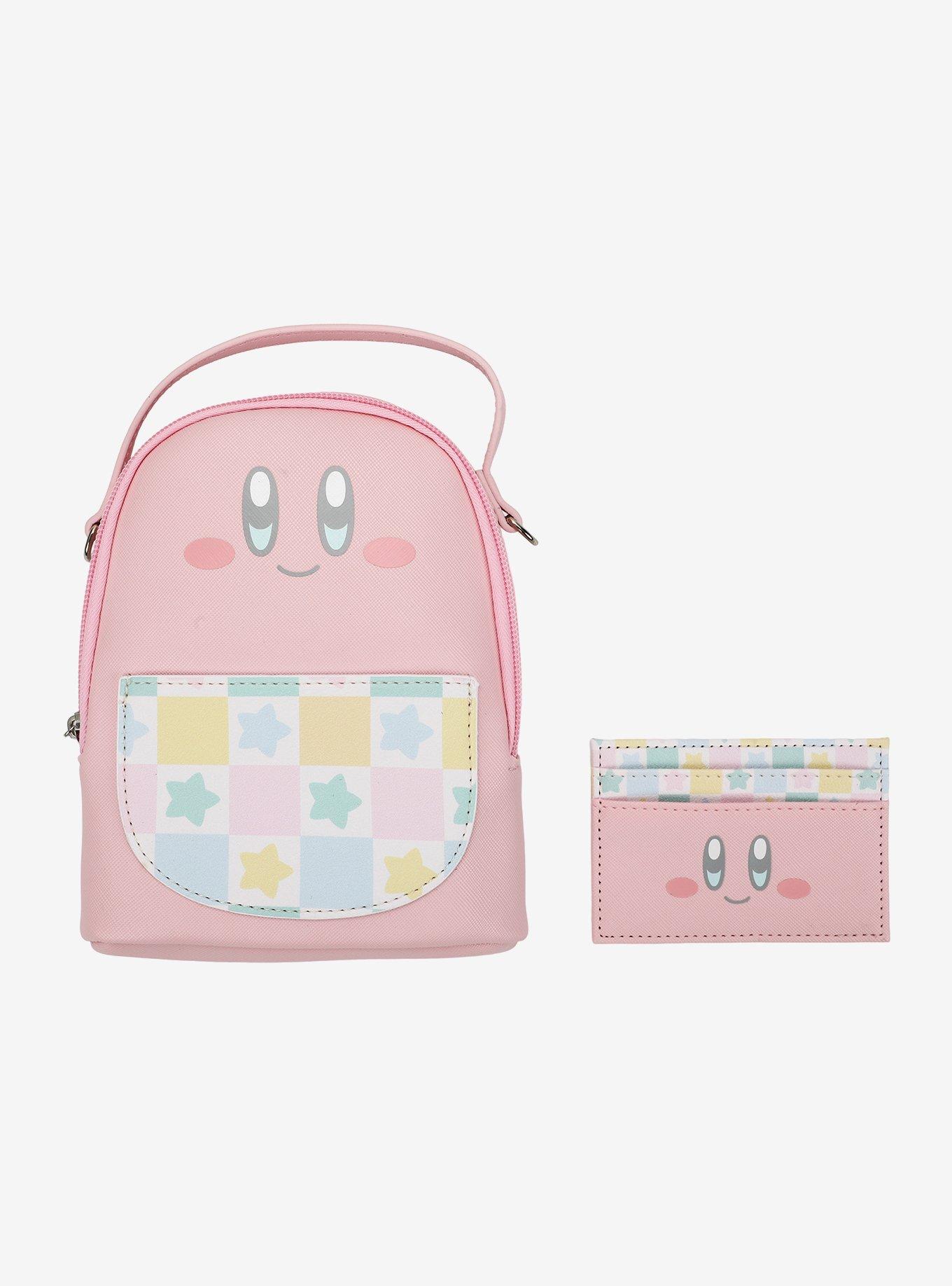 Nintendo Kirby Figural Mini Backpack Wristlet & Cardholder Set, , hi-res