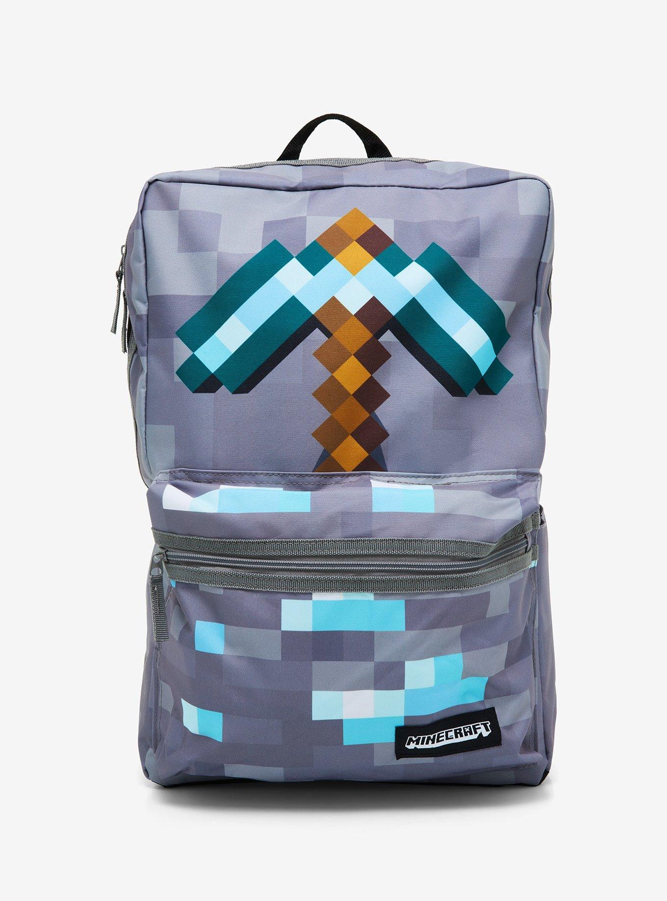 Minecraft pickaxe backpack hotsell