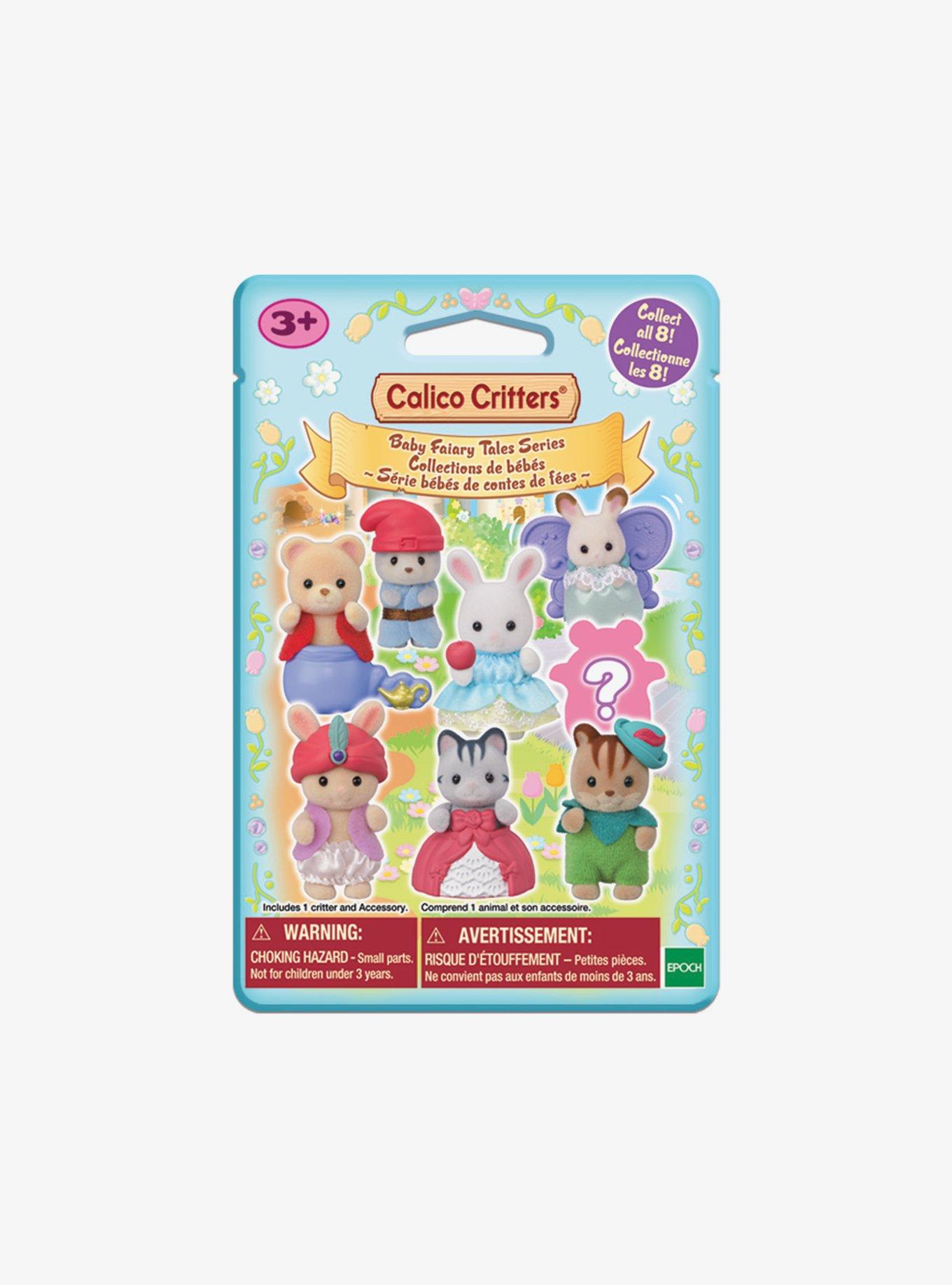 Calico Critters Baby Fun Hair Series Blind Bag, Surprise Set Including Doll  Figure and Accessory (Includes 1 Bag, Styles Vary)