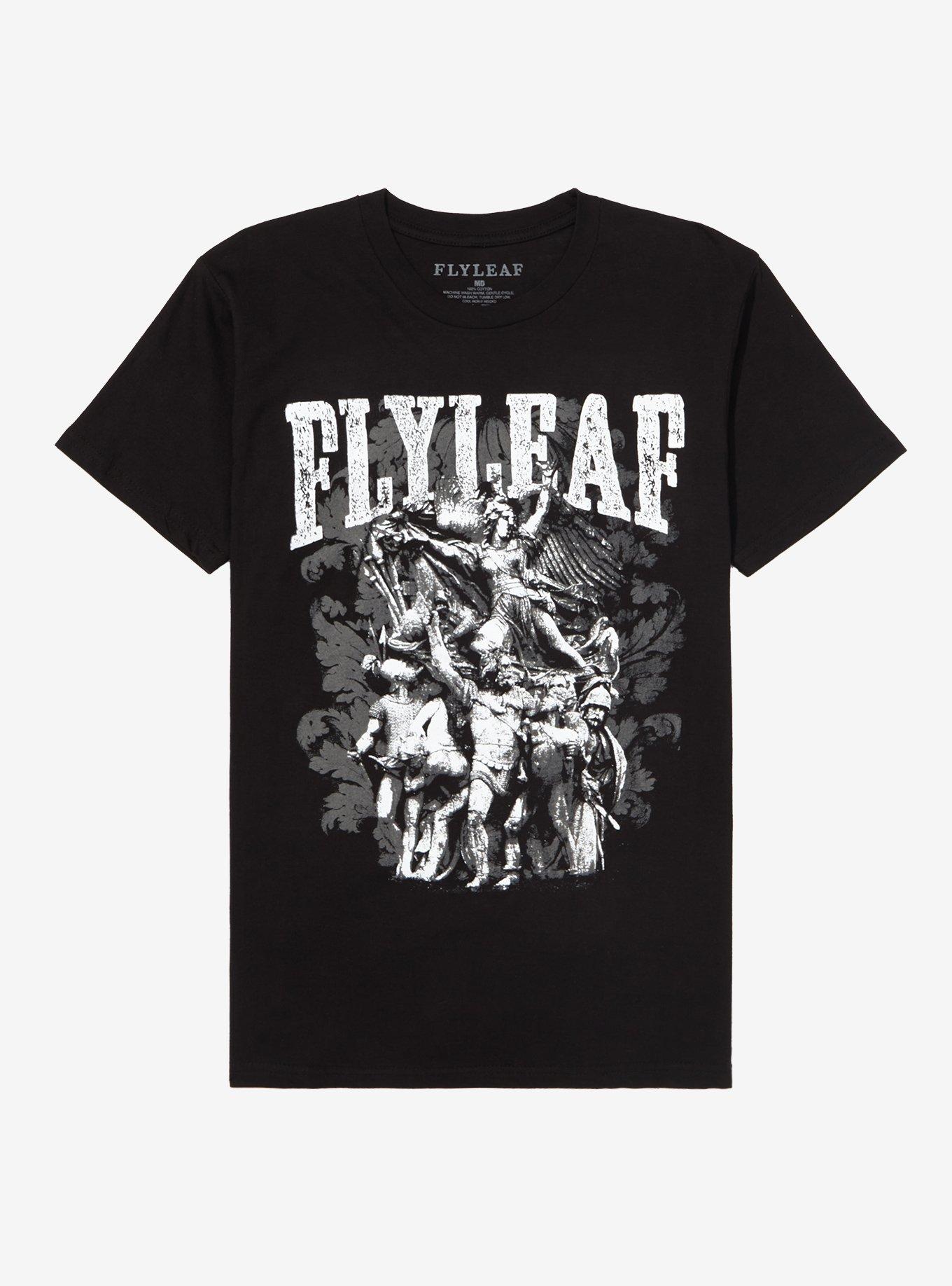 Flyleaf Carved Statues T-Shirt | Hot Topic