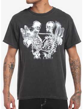 Social Collision Embracing Skeleton Fairies T-Shirt, , hi-res