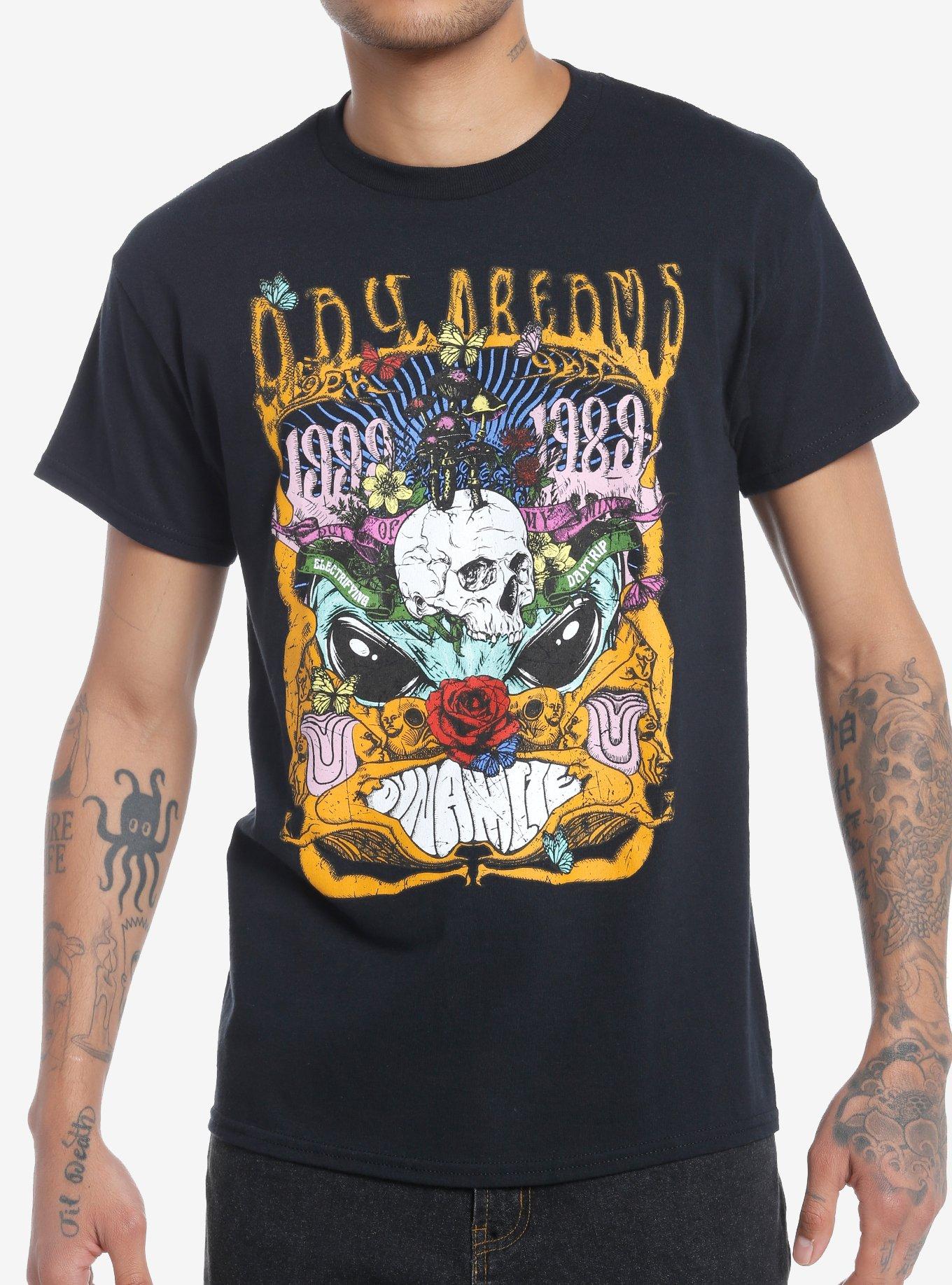 Social Collision® Electrifying Day Trip Festival Poster T-Shirt, , hi-res