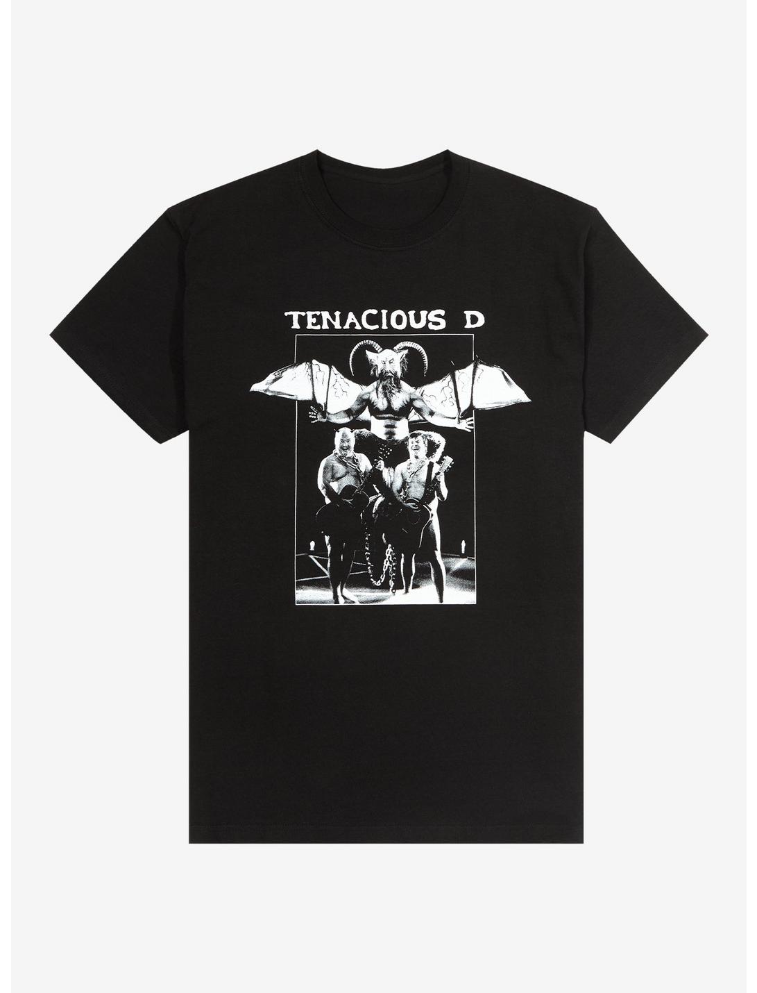 Tenacious D 2001 Tour T-Shirt, BLACK, hi-res