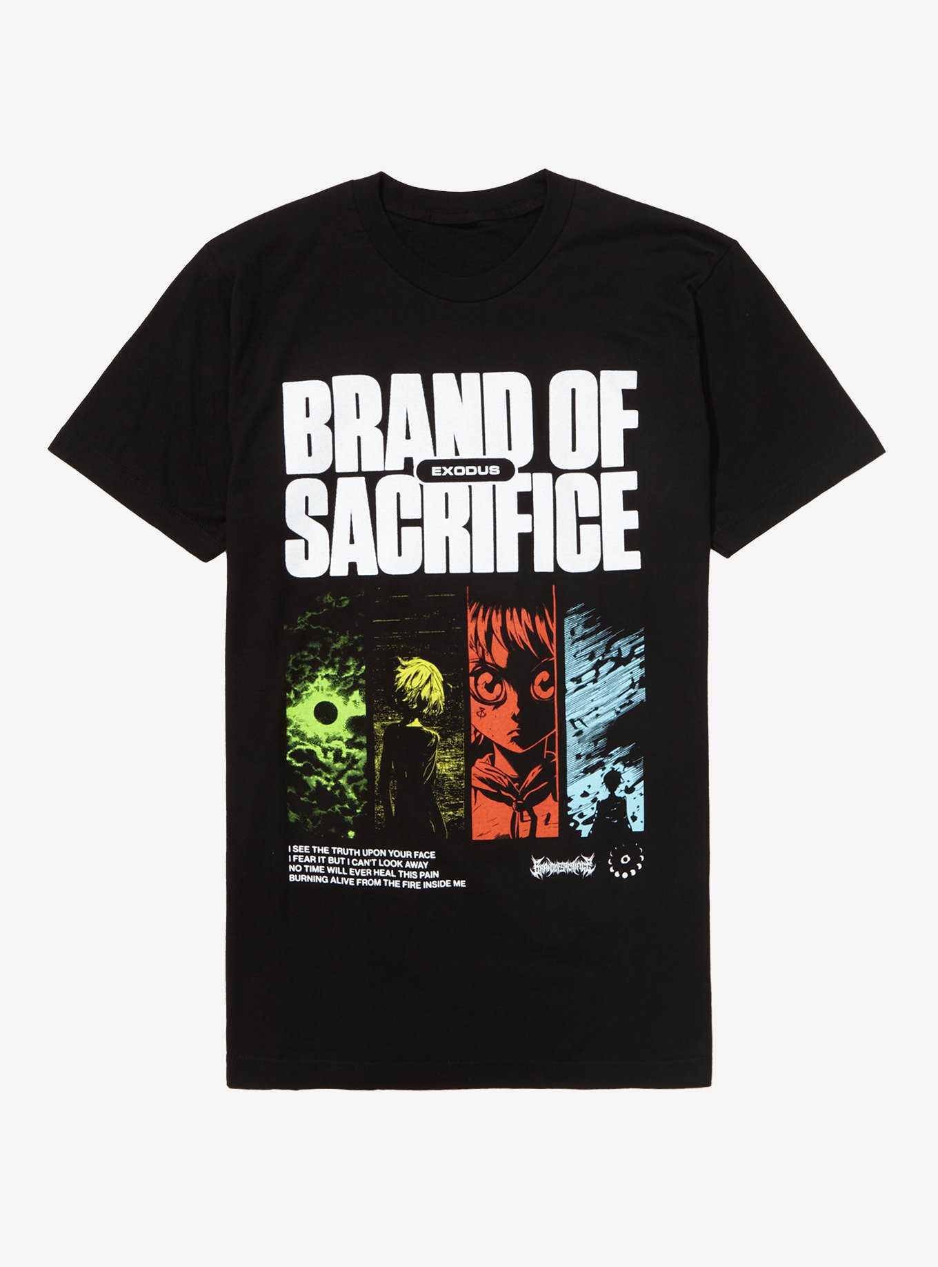 Brand Of Sacrifice Exodus Panels T-Shirt, , hi-res