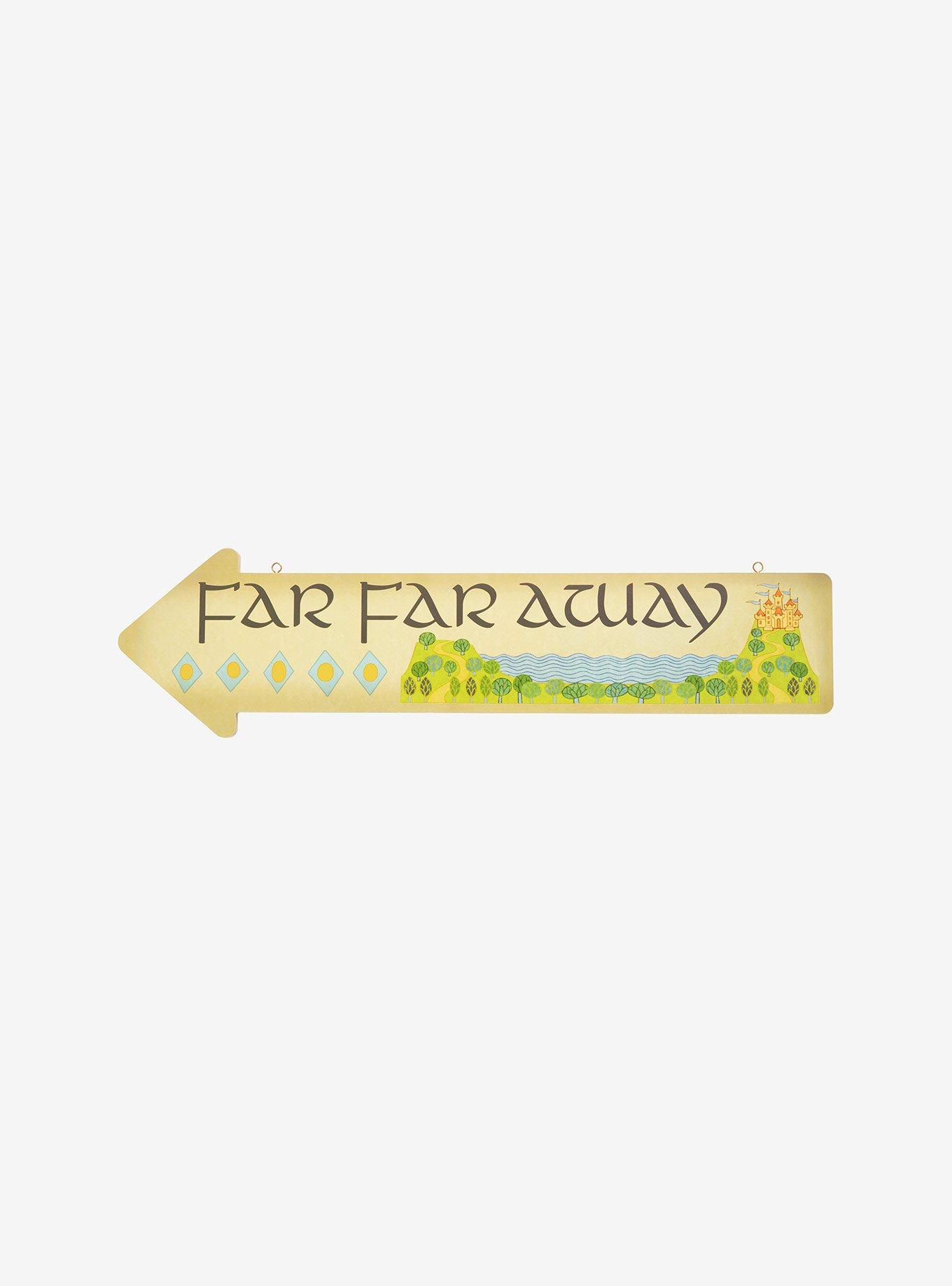 Shrek Far Far Away Directional Wall Art - BoxLunch Exclusive, , hi-res