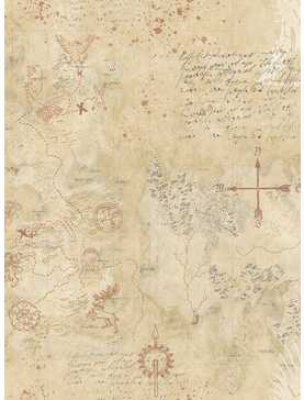 Game of Thrones Map Tan Peel & Stick Wallpaper, , hi-res