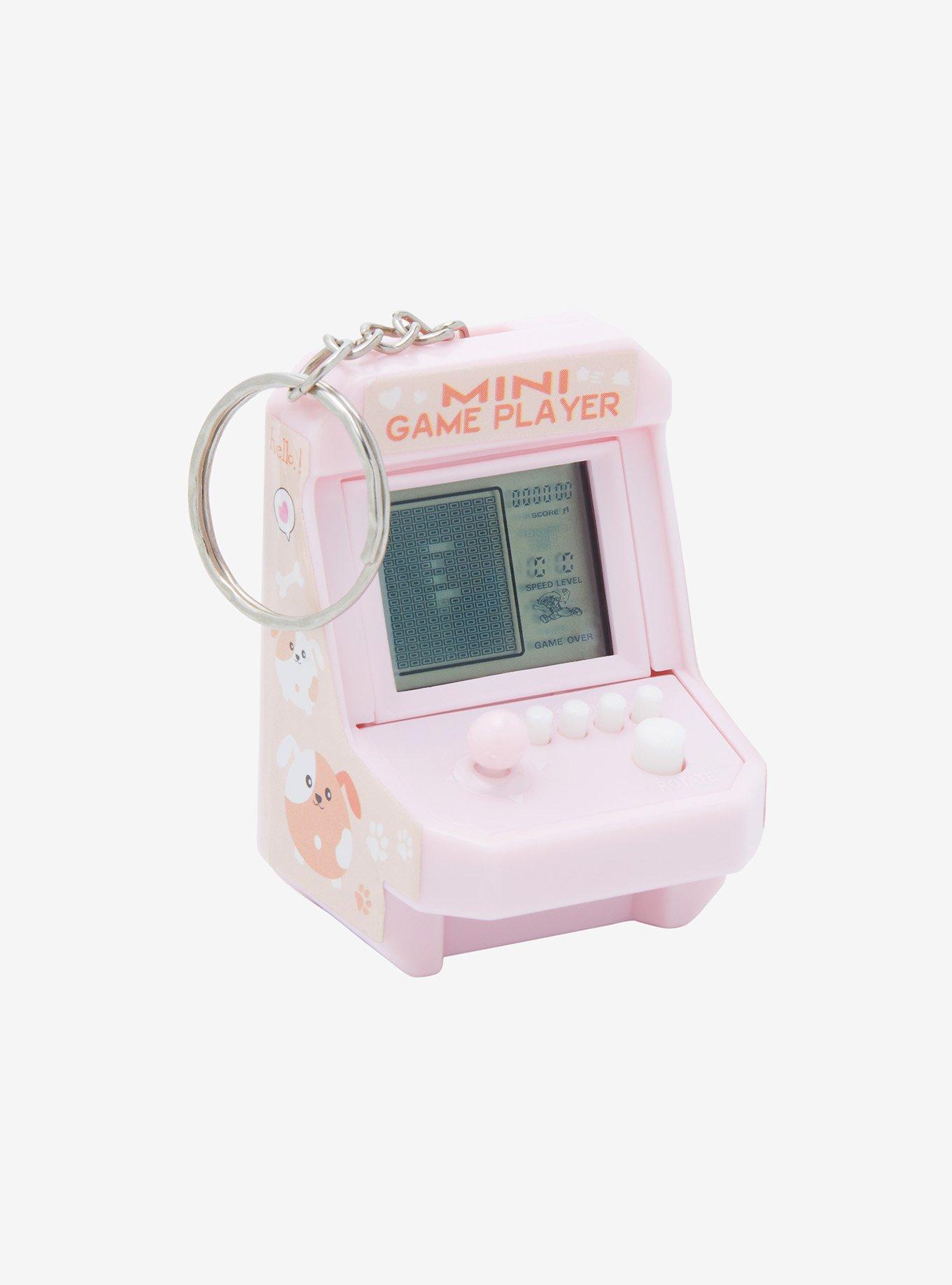 Pink Video Game Machine Key Chain, , hi-res