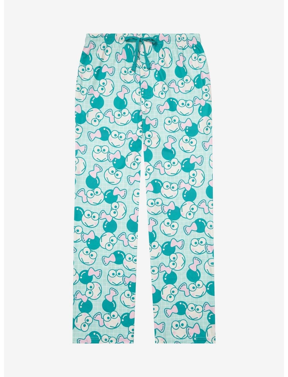 Sanrio Keroppi Women's Pajama Pants Allover Print Adult Lounge Sleep  Bottoms, Pink, X-Large : : Clothing, Shoes & Accessories