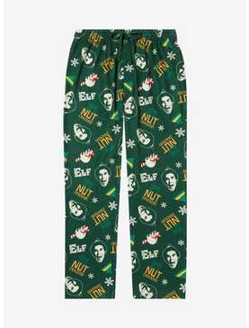 Elf Buddy Allover Print Sleep Pants - BoxLunch Exclusive, , hi-res