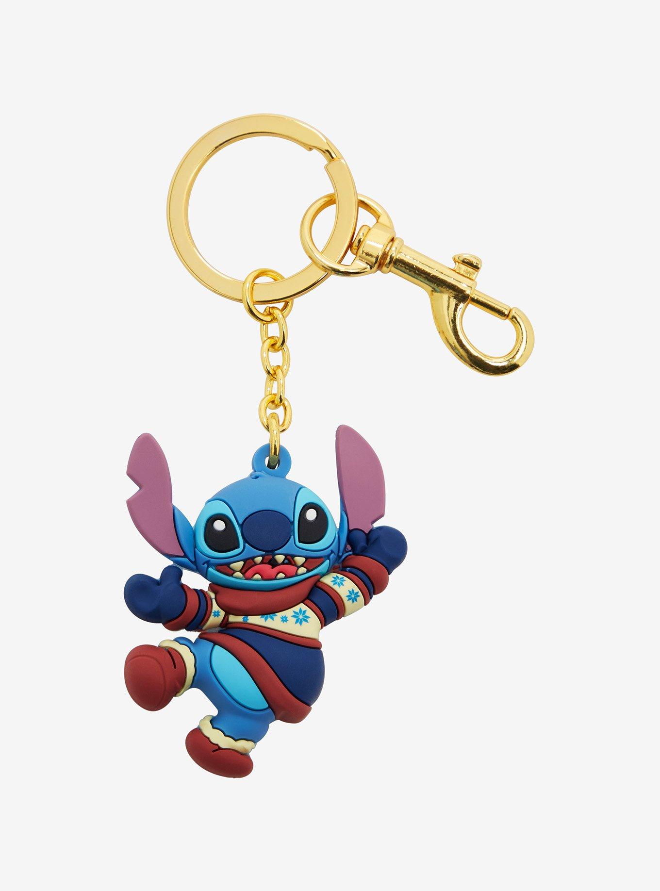Disney Keychain Bag Charm - Stitch Face