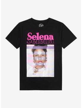 Selena Pearls Portrait Boyfriend Fit Girls T-Shirt, , hi-res