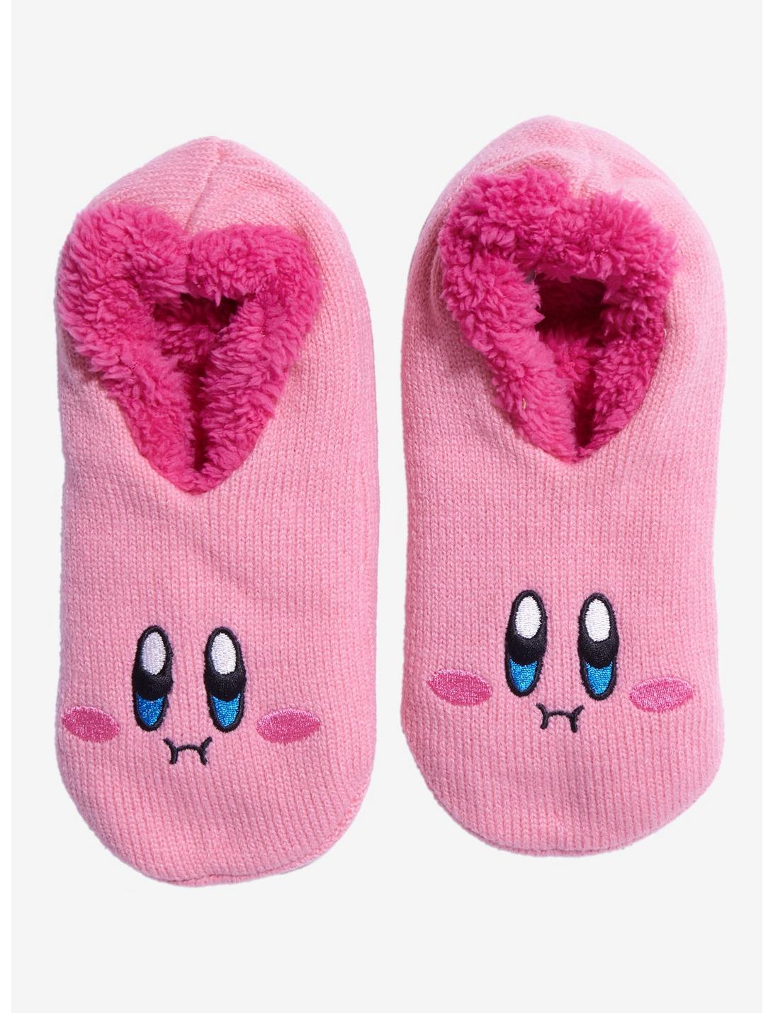 Nintendo Kirby Portrait Slipper Socks - BoxLunch Exclusive , , hi-res