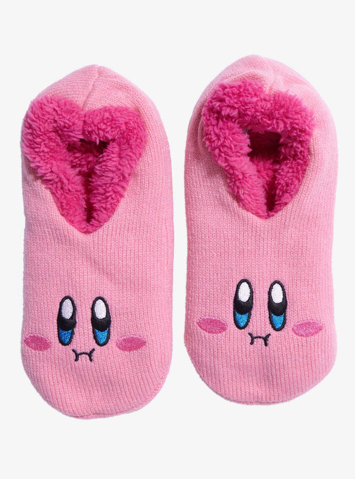 Nintendo Kirby Portrait Slipper Socks - BoxLunch Exclusive , , hi-res