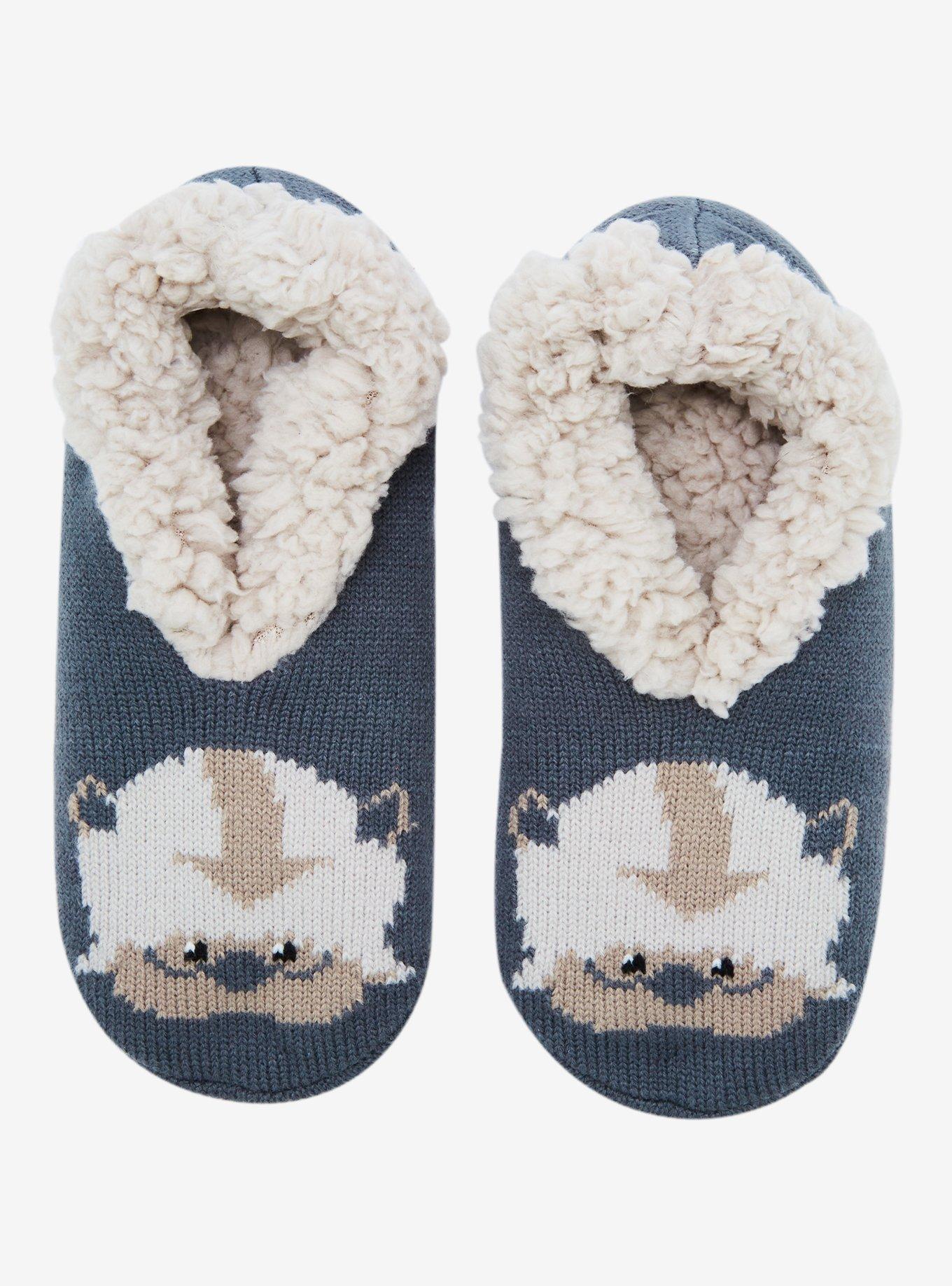 Avatar: The Last Airbender Appa Portrait Slipper Socks - BoxLunch Exclusive, , hi-res